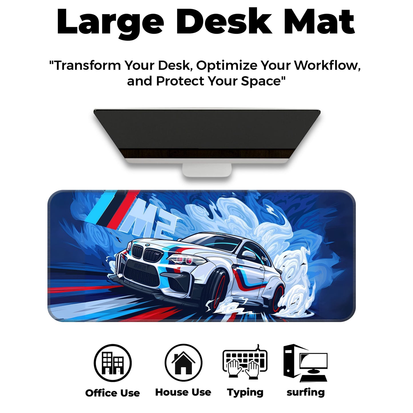 BMW M2 - E-XL Mousepad image 5