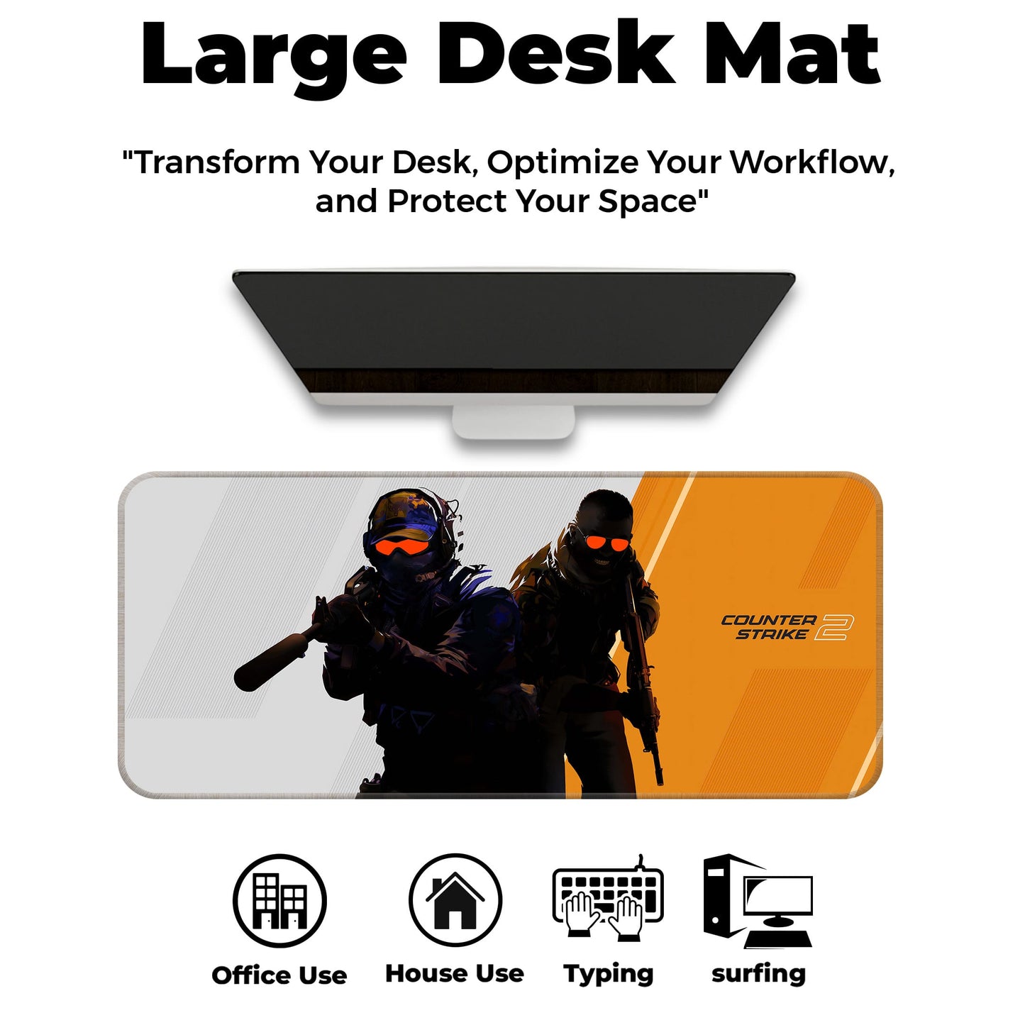 Counter Strike - 2 - E-XL Mousepad image 5