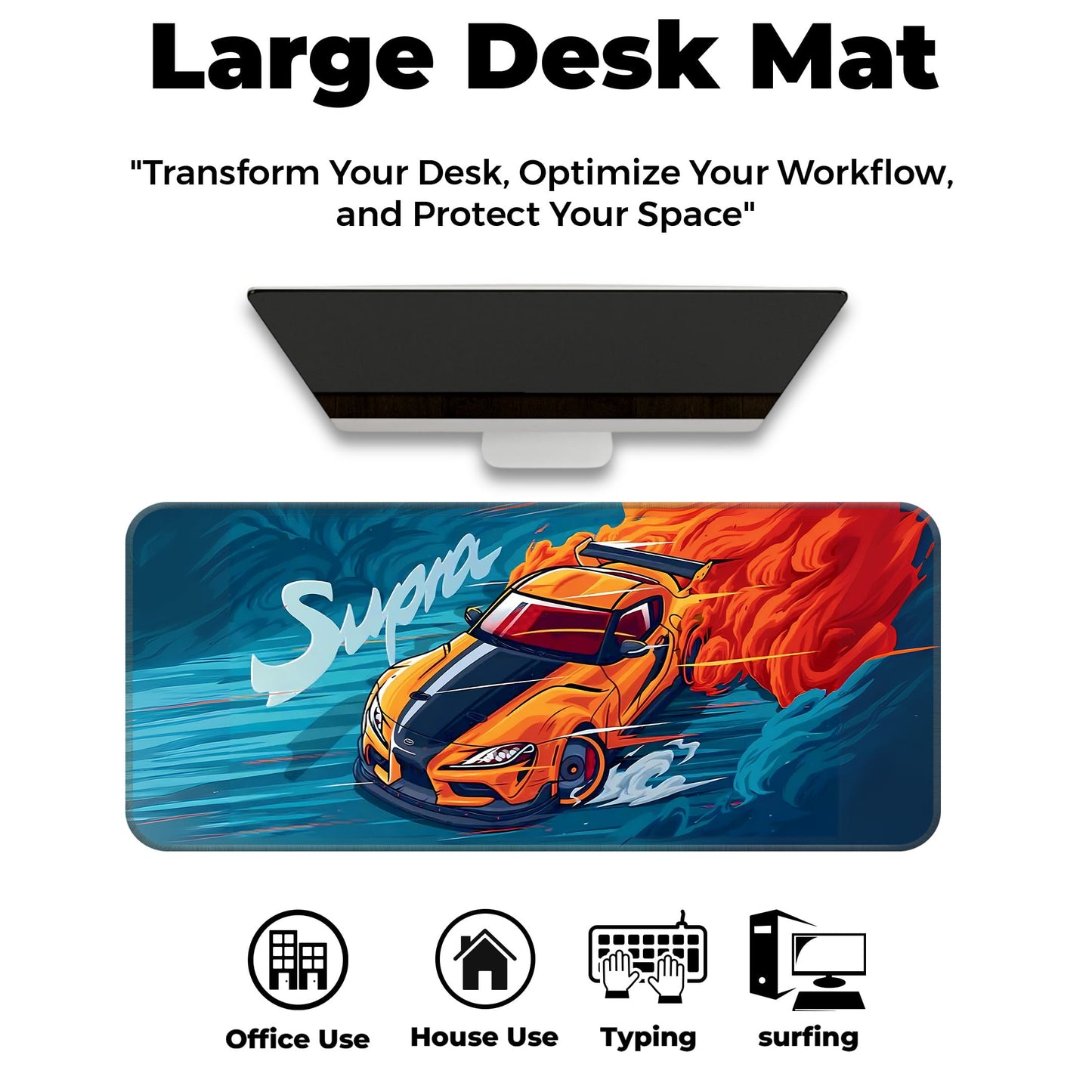 Toyota Supra - E-XL Mousepad image 5