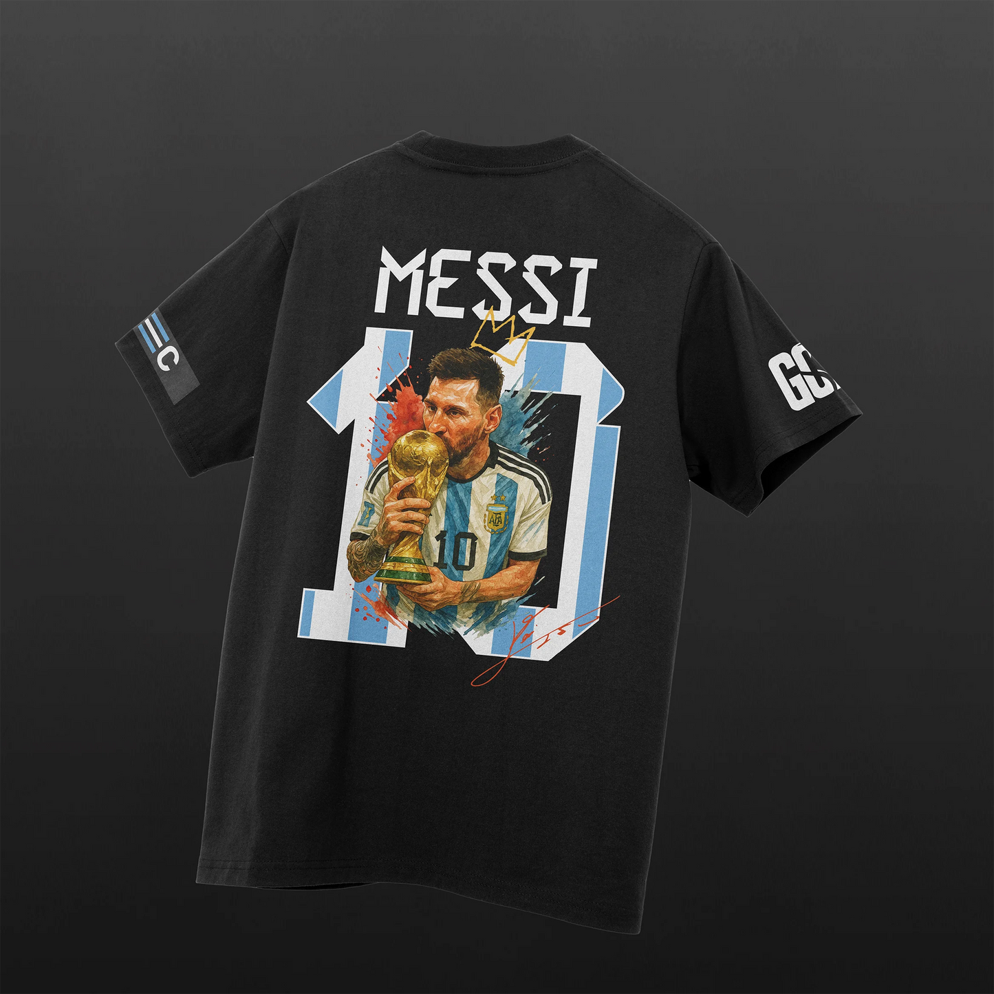 Messi "Built Different" / Oversized T-Shirt