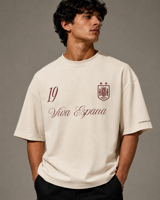 España Heritage '19' Oversized Streetwear Tee