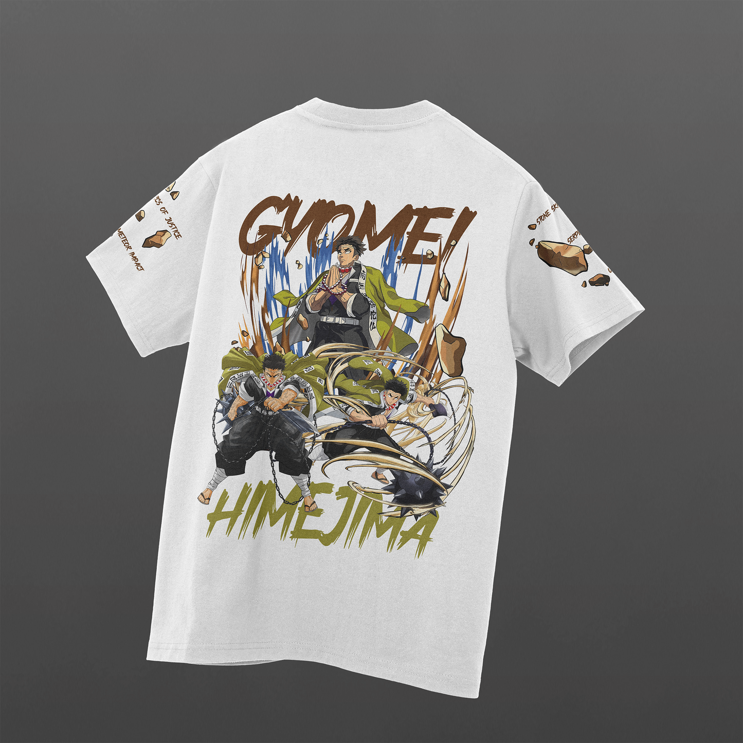 Stone Hashira - Gyomei Himejima / Oversized T-Shirt