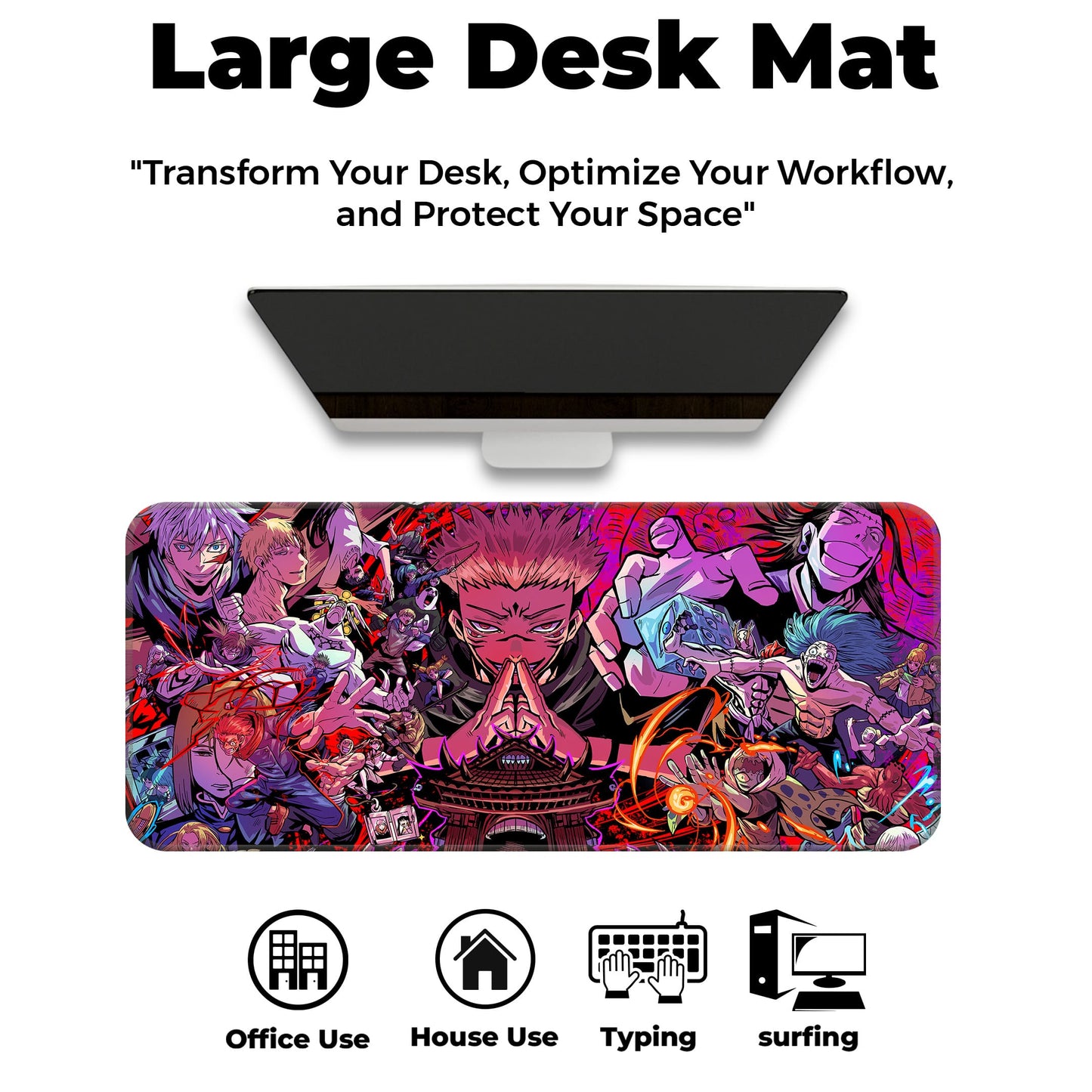 Jujutsu Kaisen - E-XL Mousepad image 5