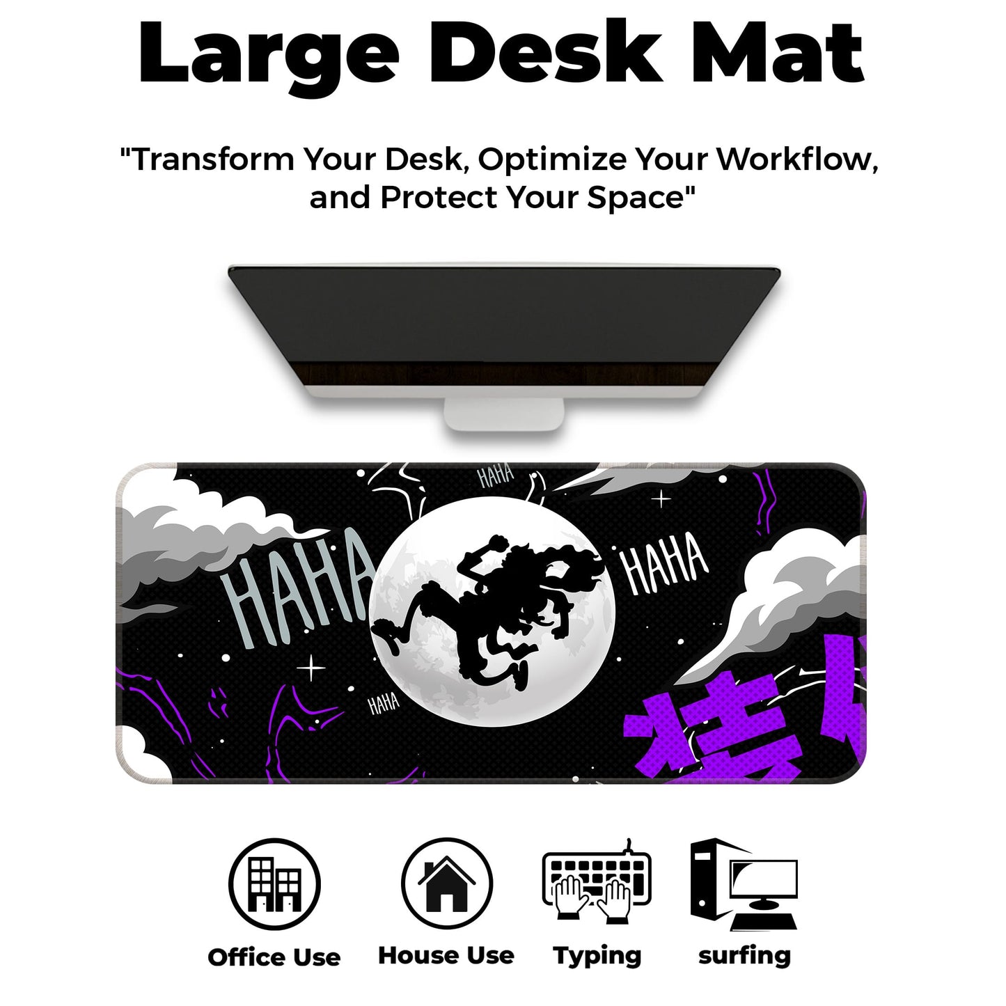Monkey D Luffy - E-XL Mousepad image 5