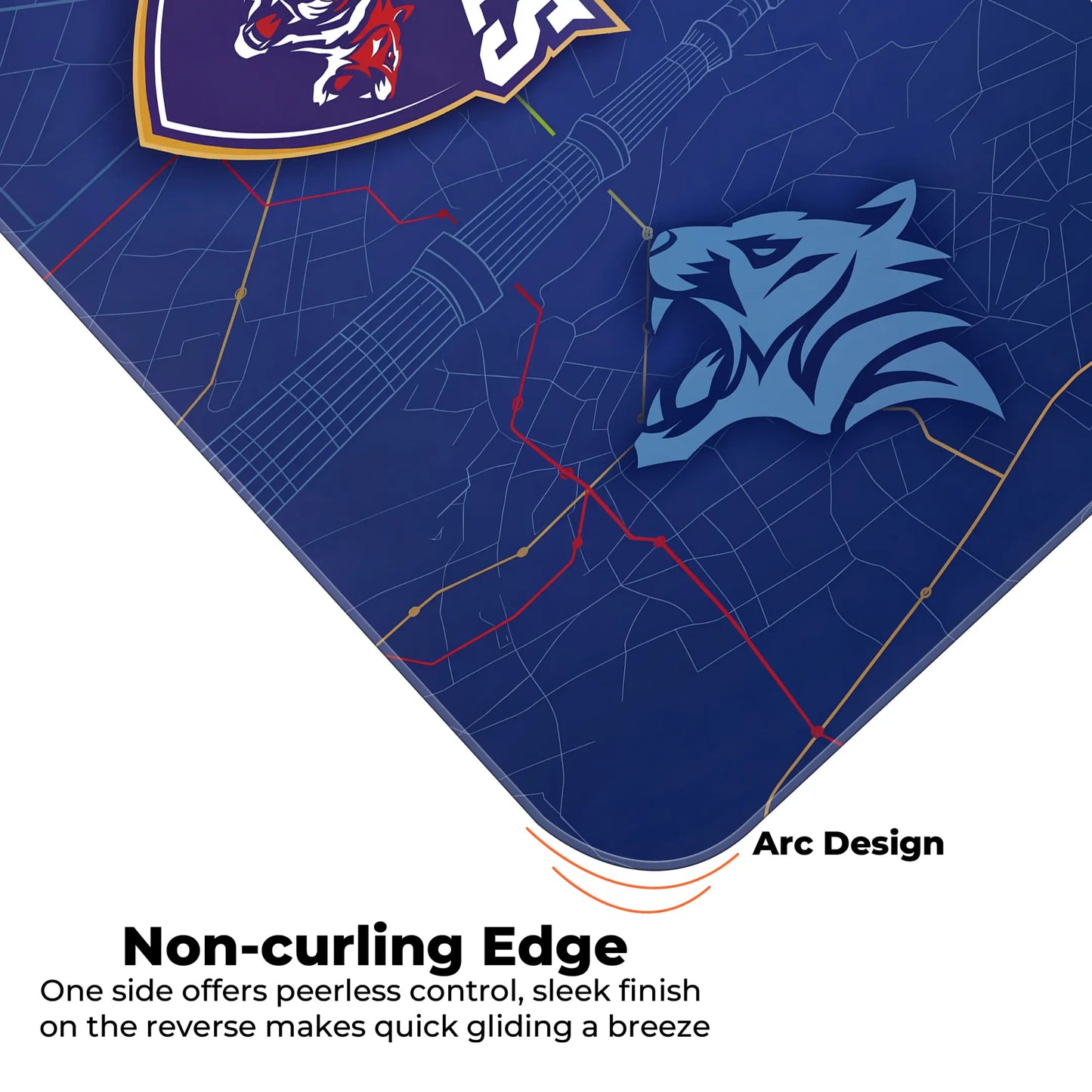 Delhi – E-XL Size Mousepad (Special IPL Edition)