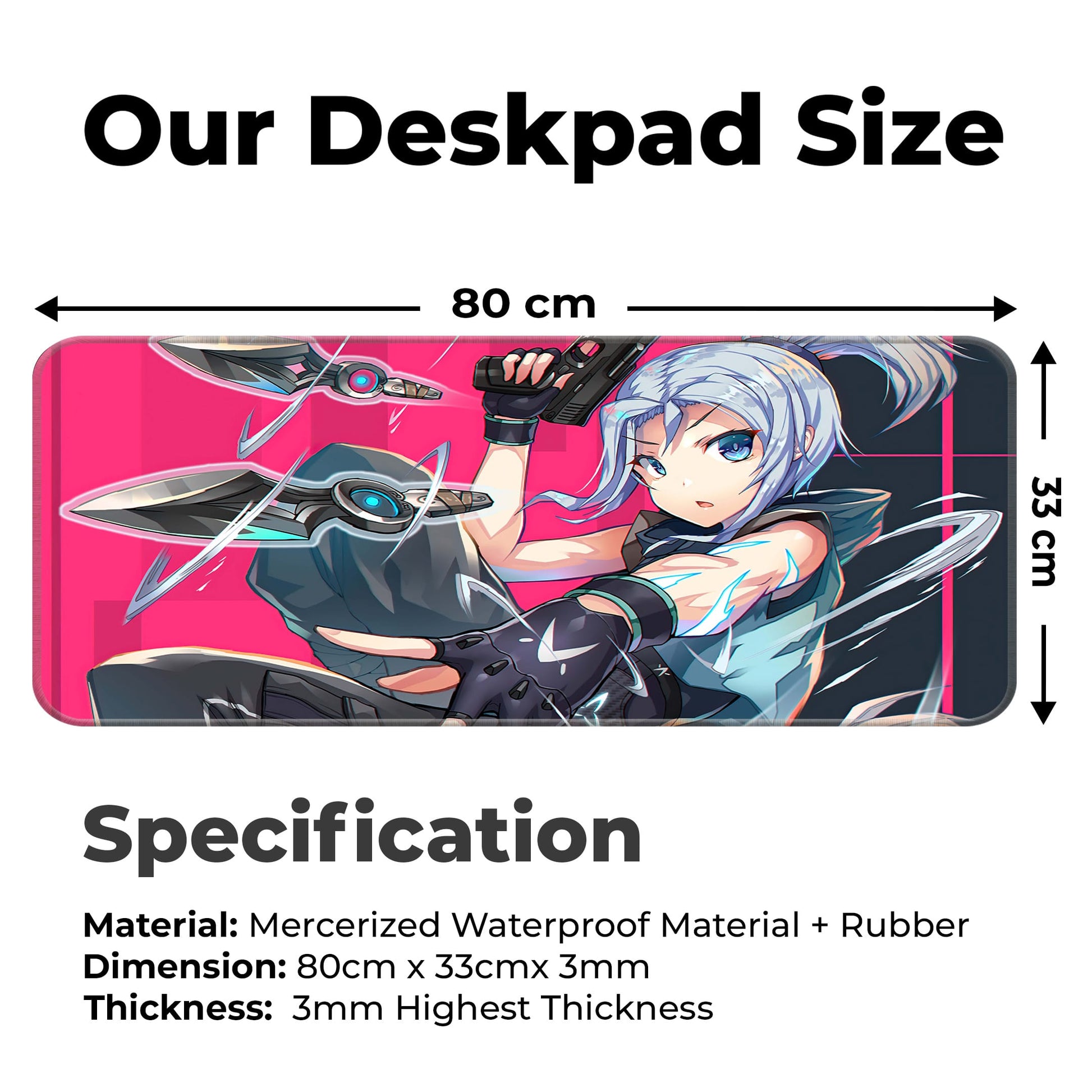 Valorant - Jett - E-XL Mousepad image 1