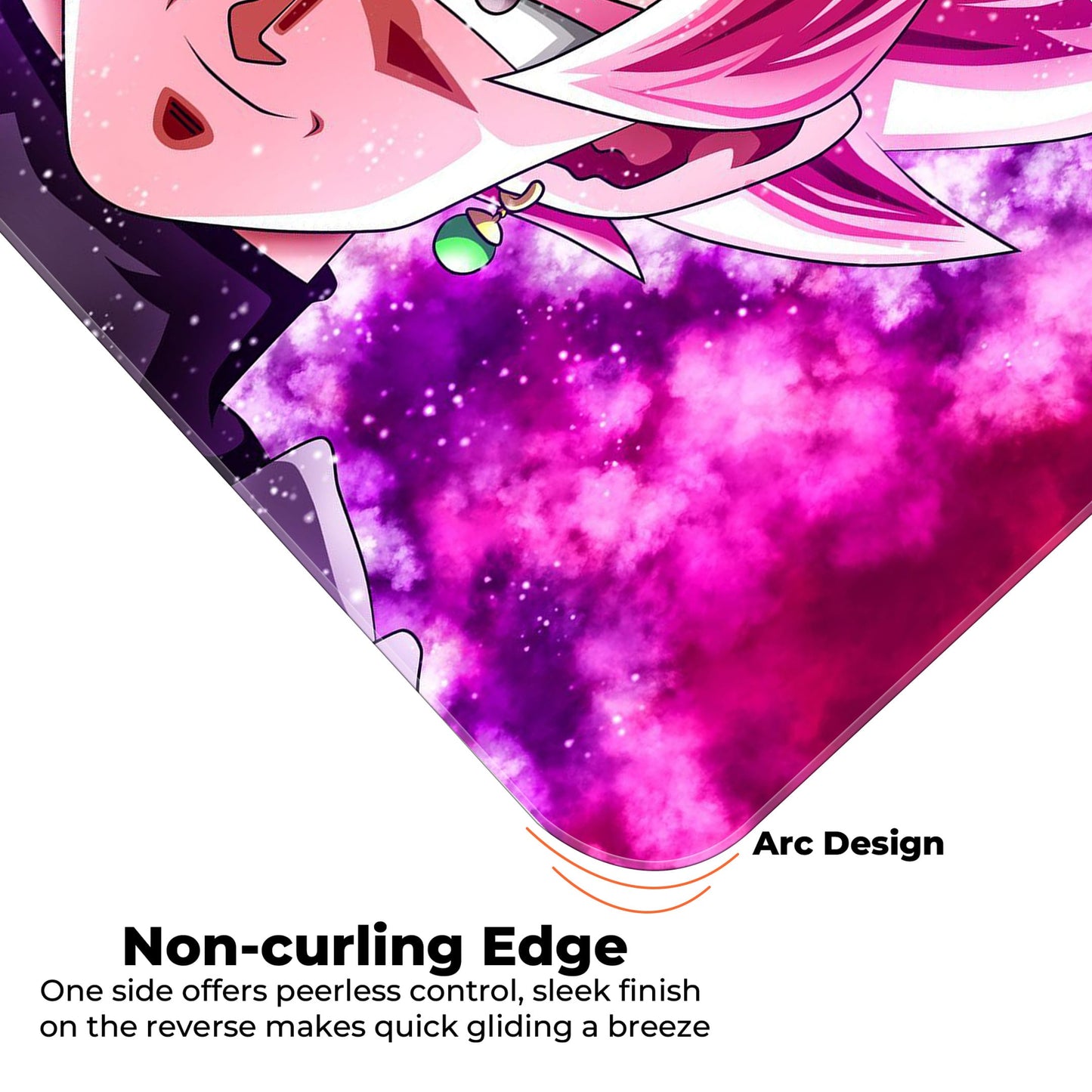 DBZ - Goku Black - SSJ Rose - E-XL Mousepad image 4