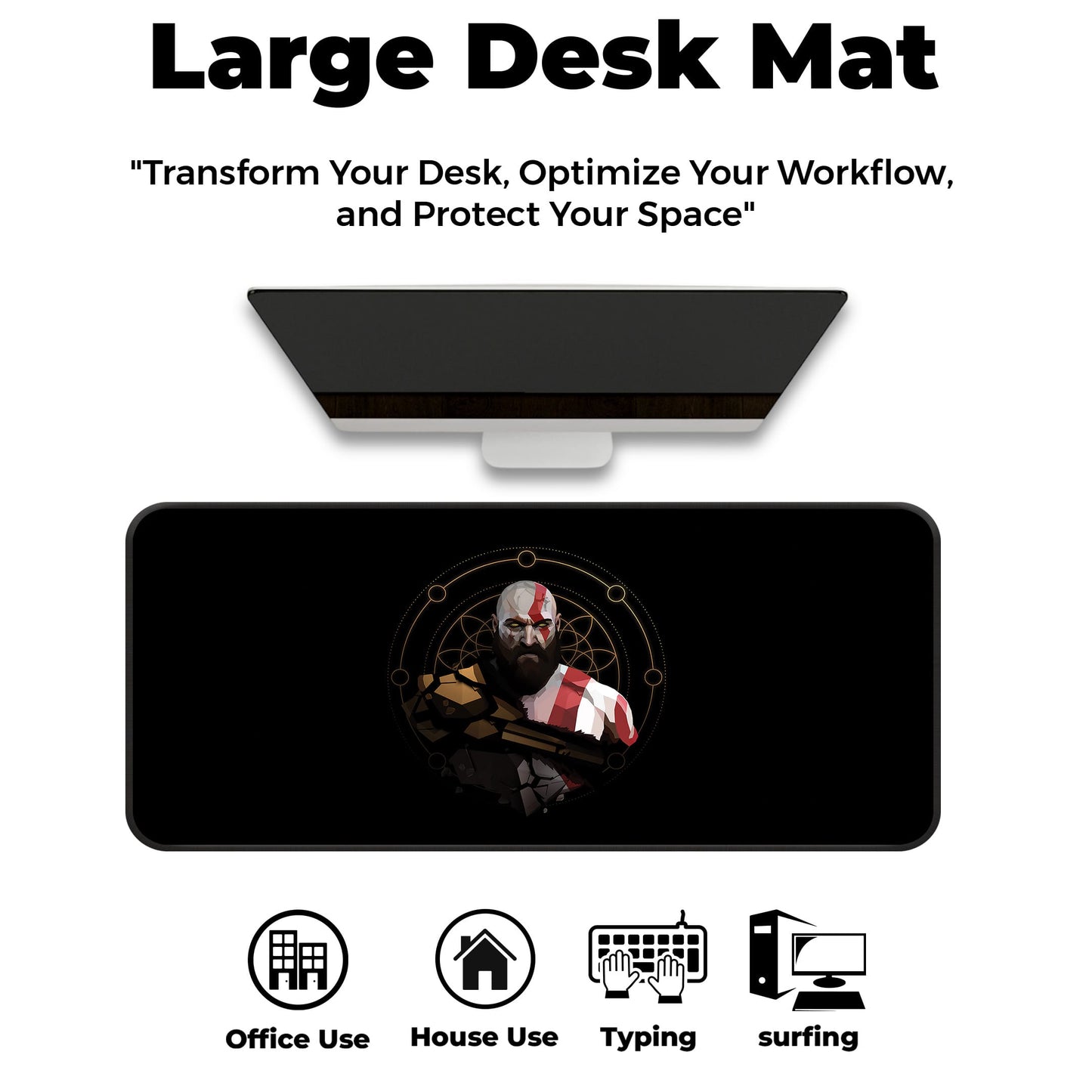Kratos Abstract - E-XL Mousepad image 5