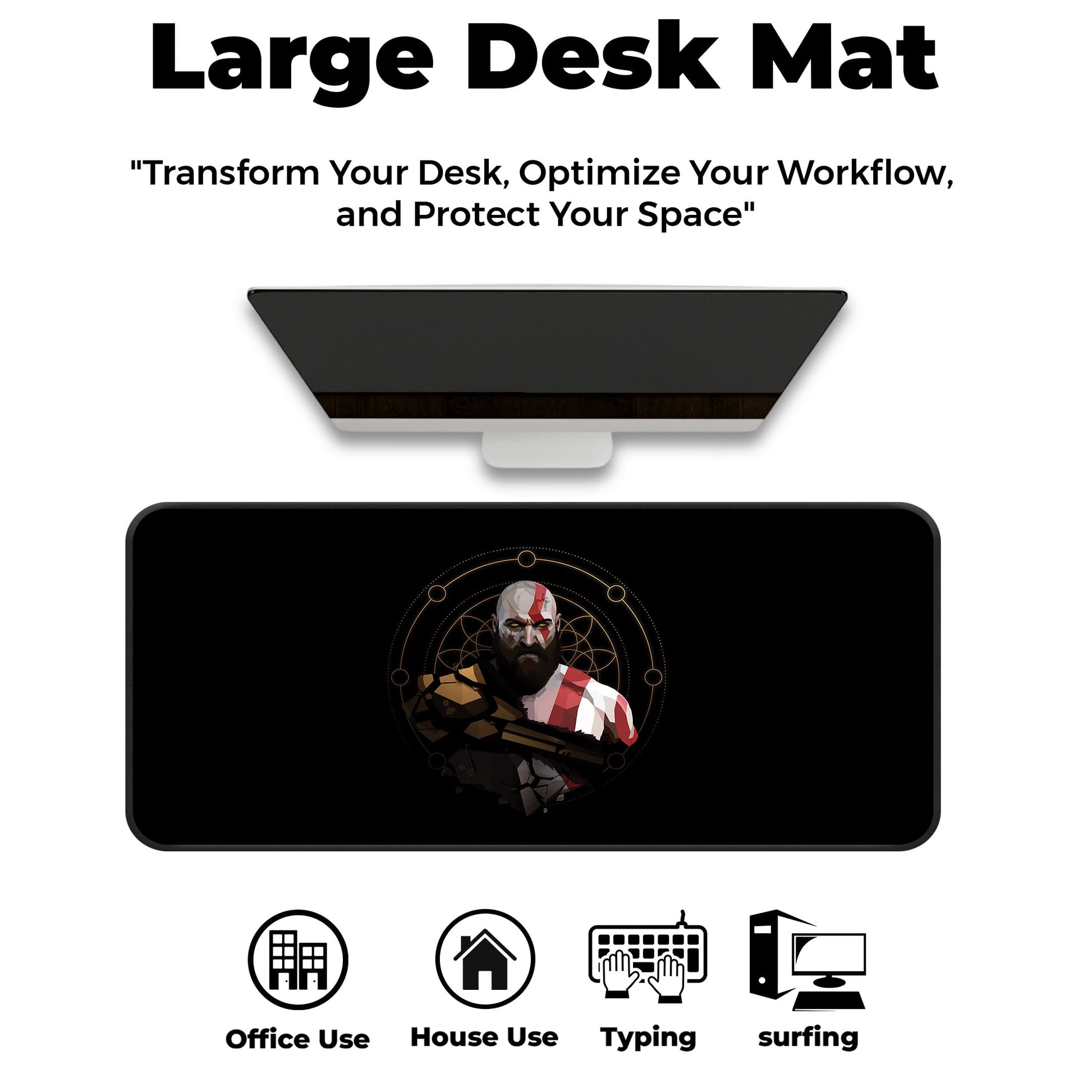 Kratos Abstract - E-XL Mousepad image 5