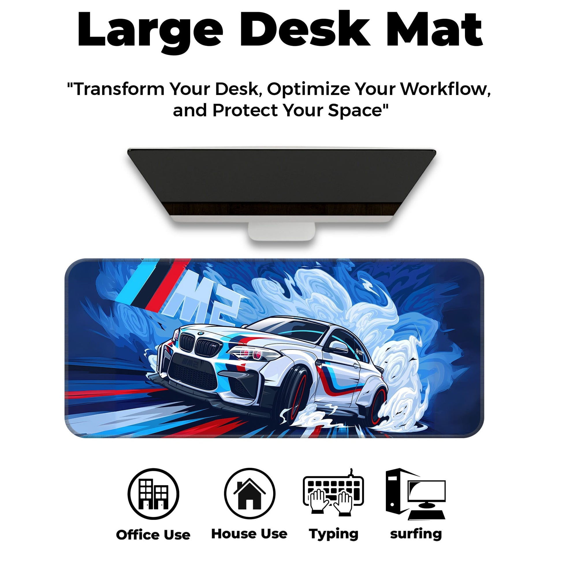 BMW M2 - E-XL Mousepad image 5