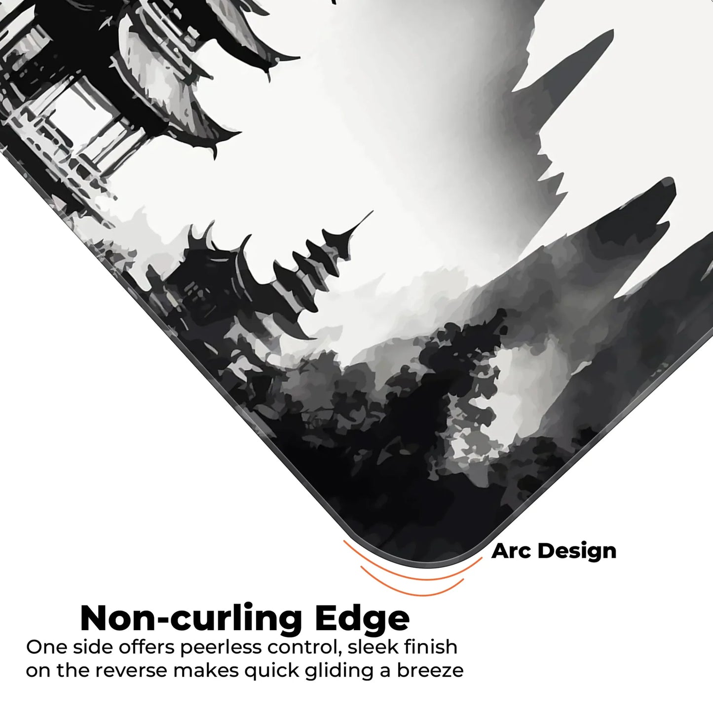 Japanese Zen Temple - E-XL Mousepad image 4