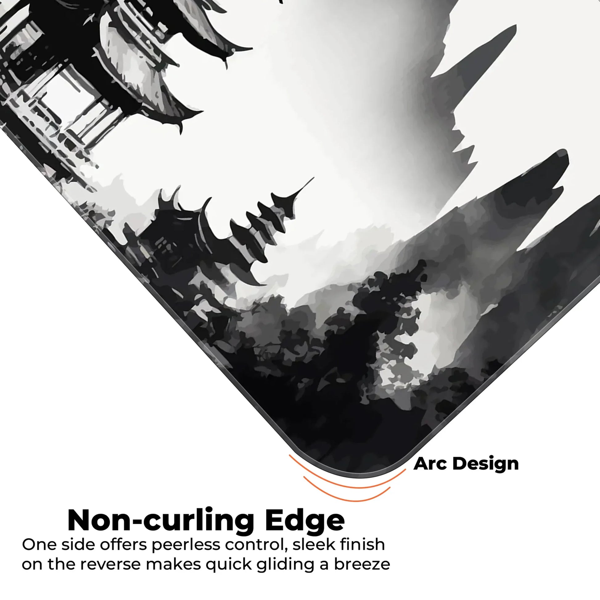 Japanese Zen Temple - E-XL Mousepad image 4