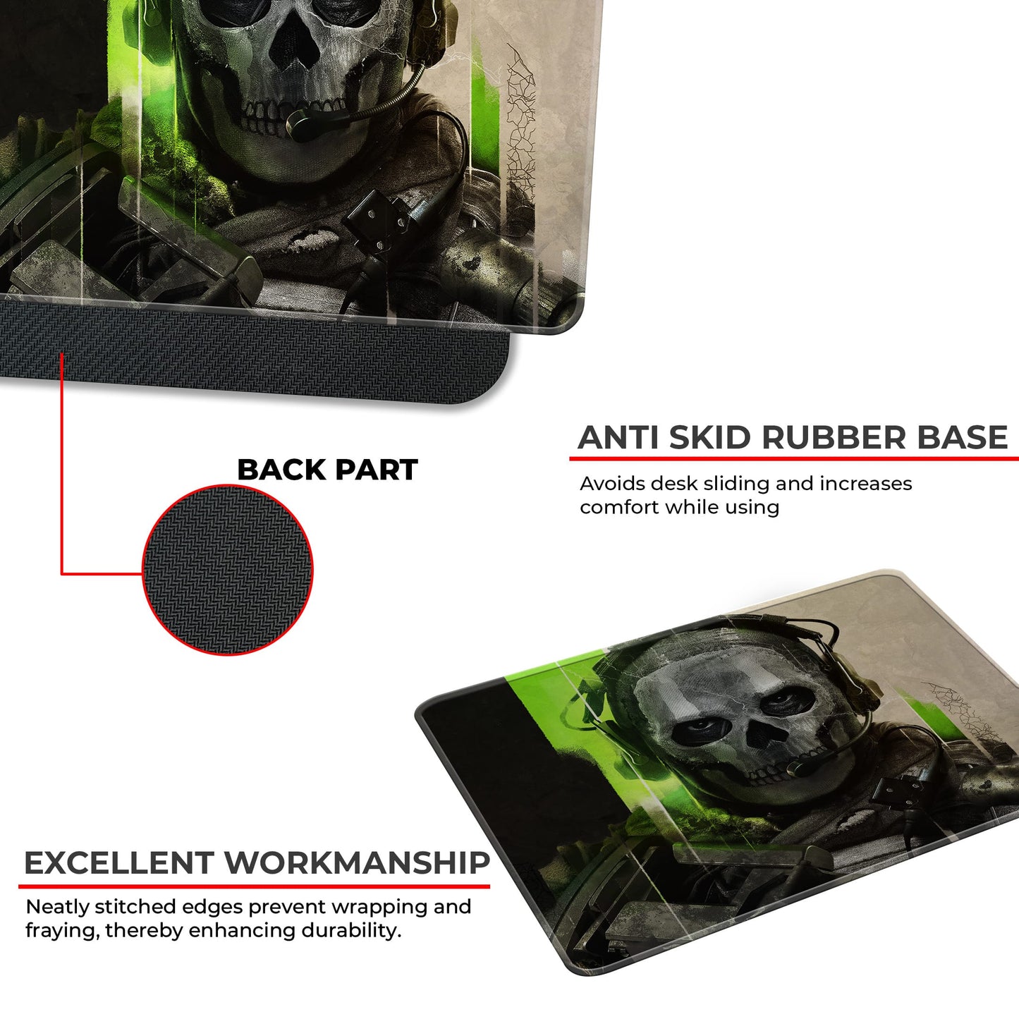 Ghost  - S Size Mousepad image 3