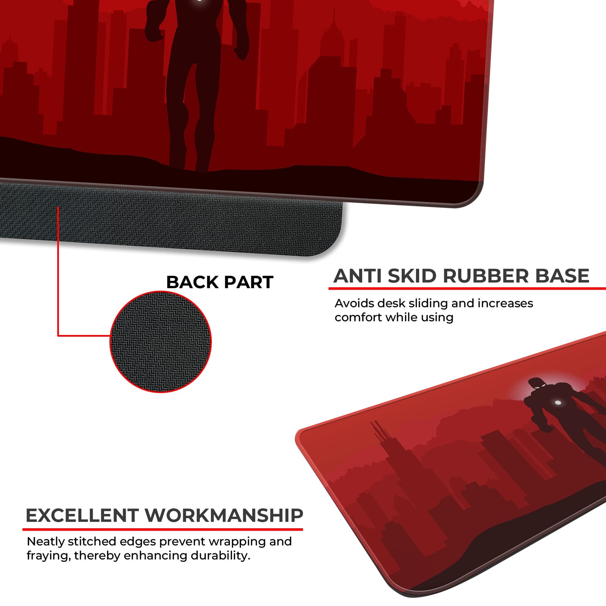 Ironman Red - E-XL Mousepad image 2