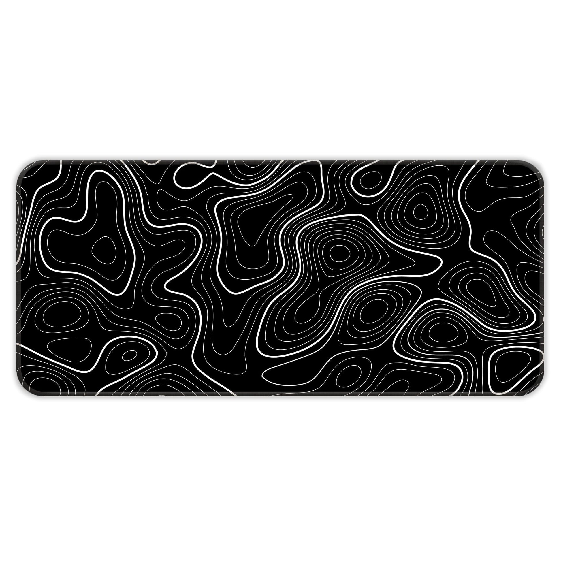 Black Topography - E-XL Mousepad image 0