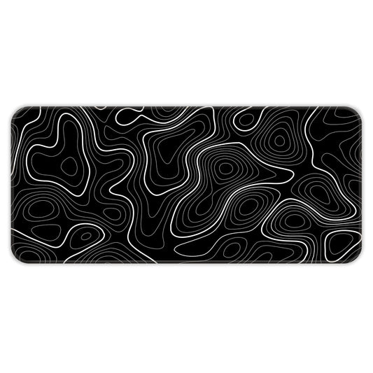 Black Topography - E-XL Mousepad image 0