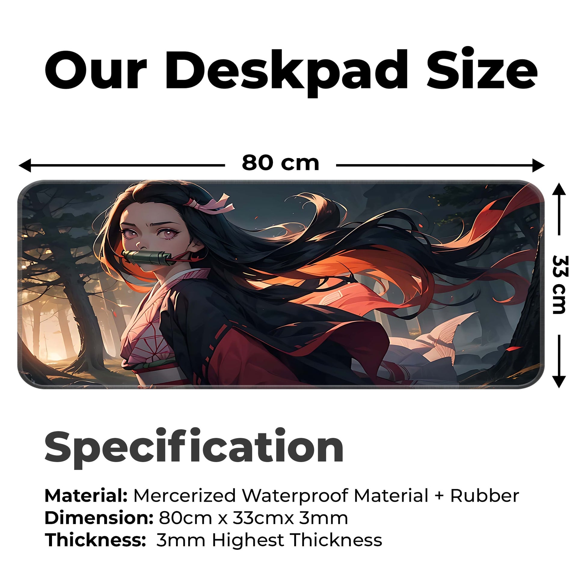 Nezuko Kamado - E-XL Mousepad image 1