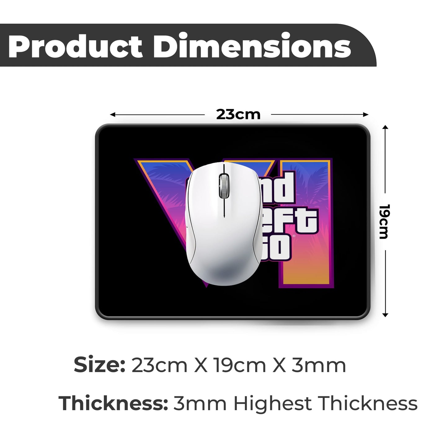 GTA VI - S Size Mousepad image 1