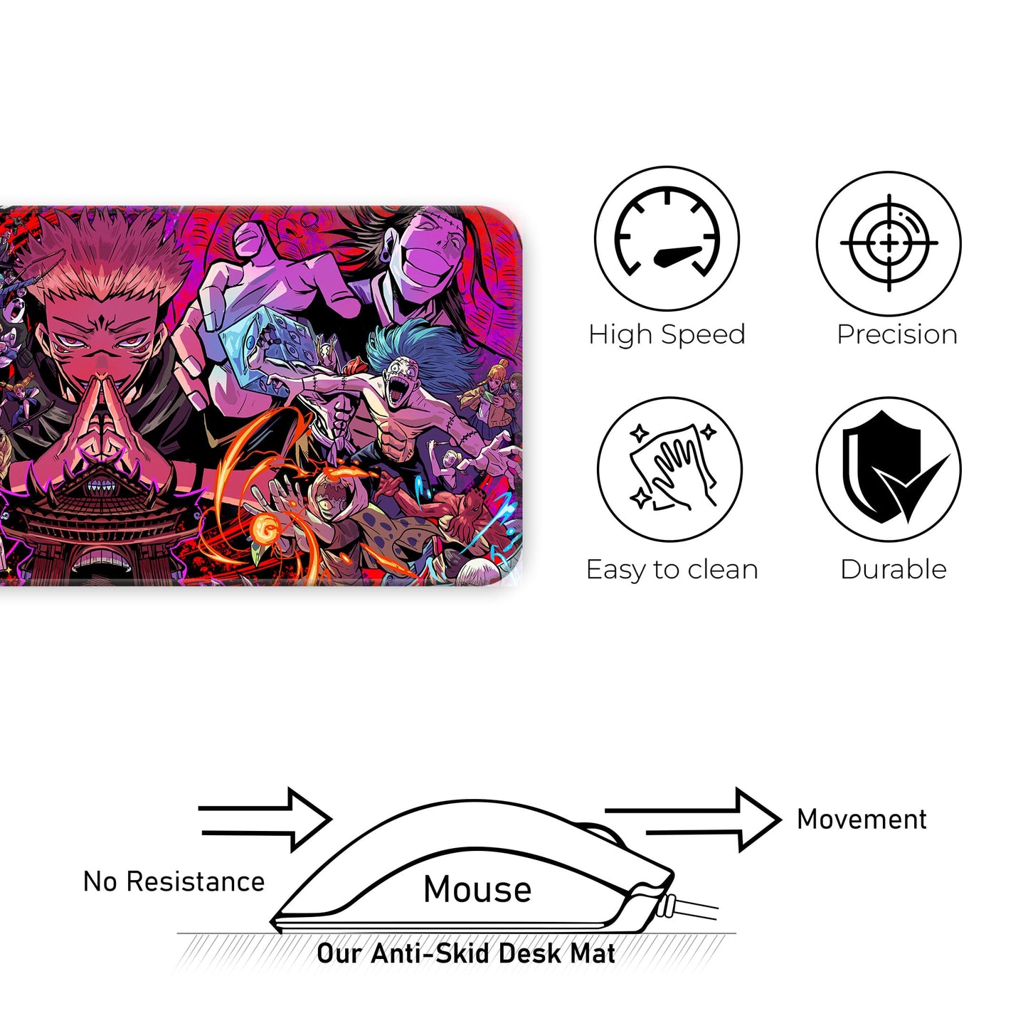 Jujutsu Kaisen - E-XL Mousepad image 3
