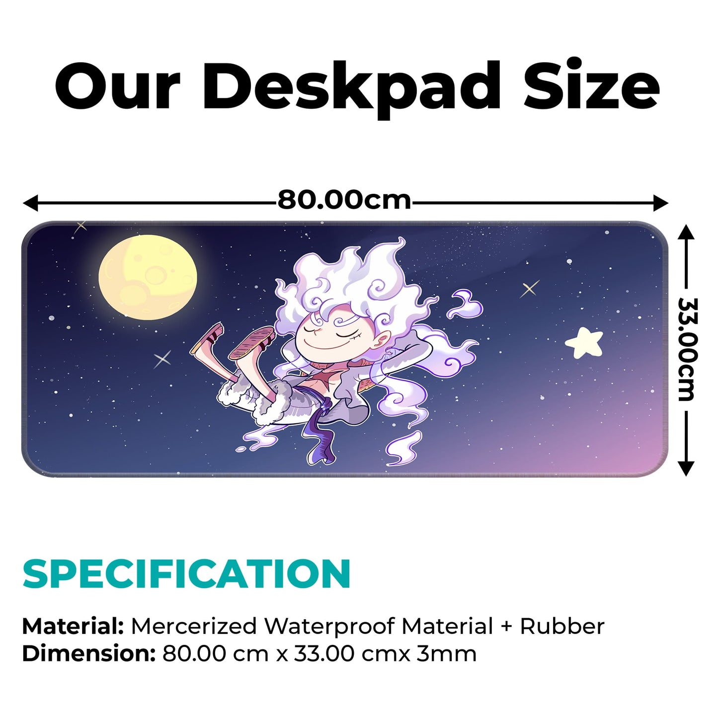 Kid Luffy - E-XL Mousepad image 1