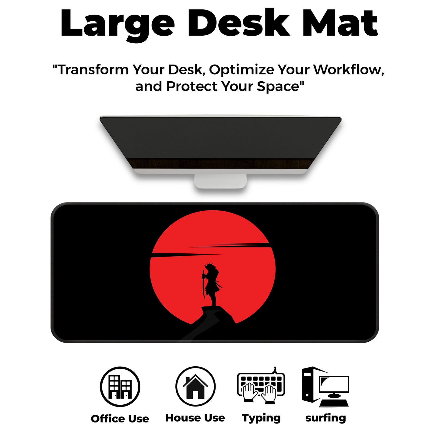Red Ninja - E-XL Mousepad image 5