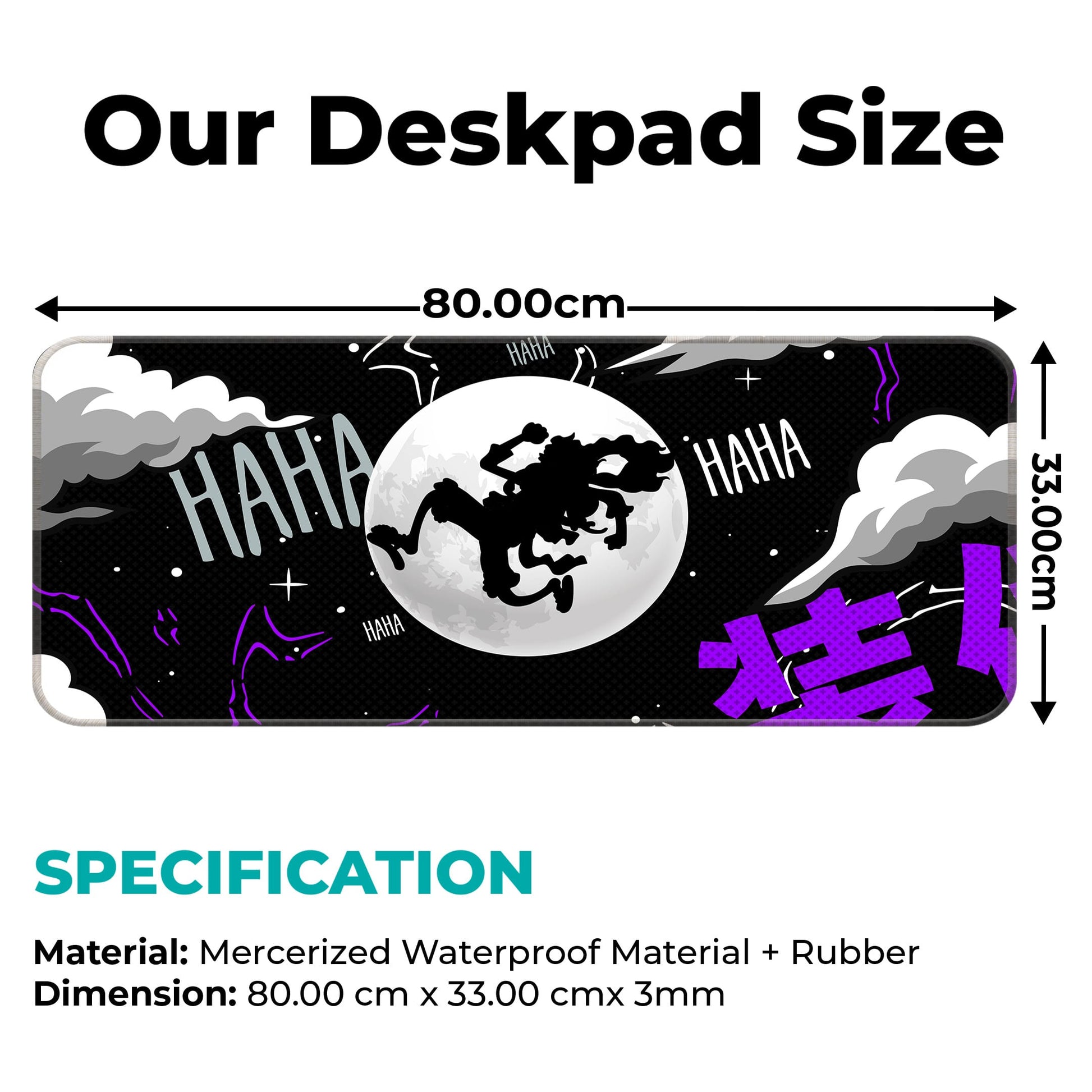 Monkey D Luffy - E-XL Mousepad image 1