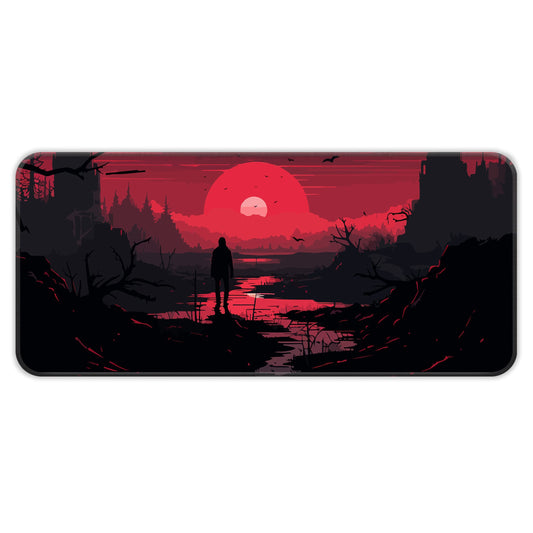 Red Landscape - E-XL Mousepad image 0