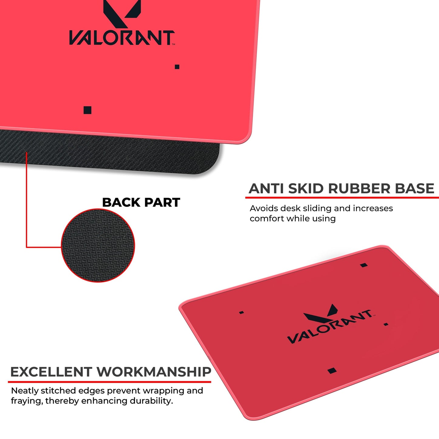 Valorant Logo - S Size Mousepad image 3