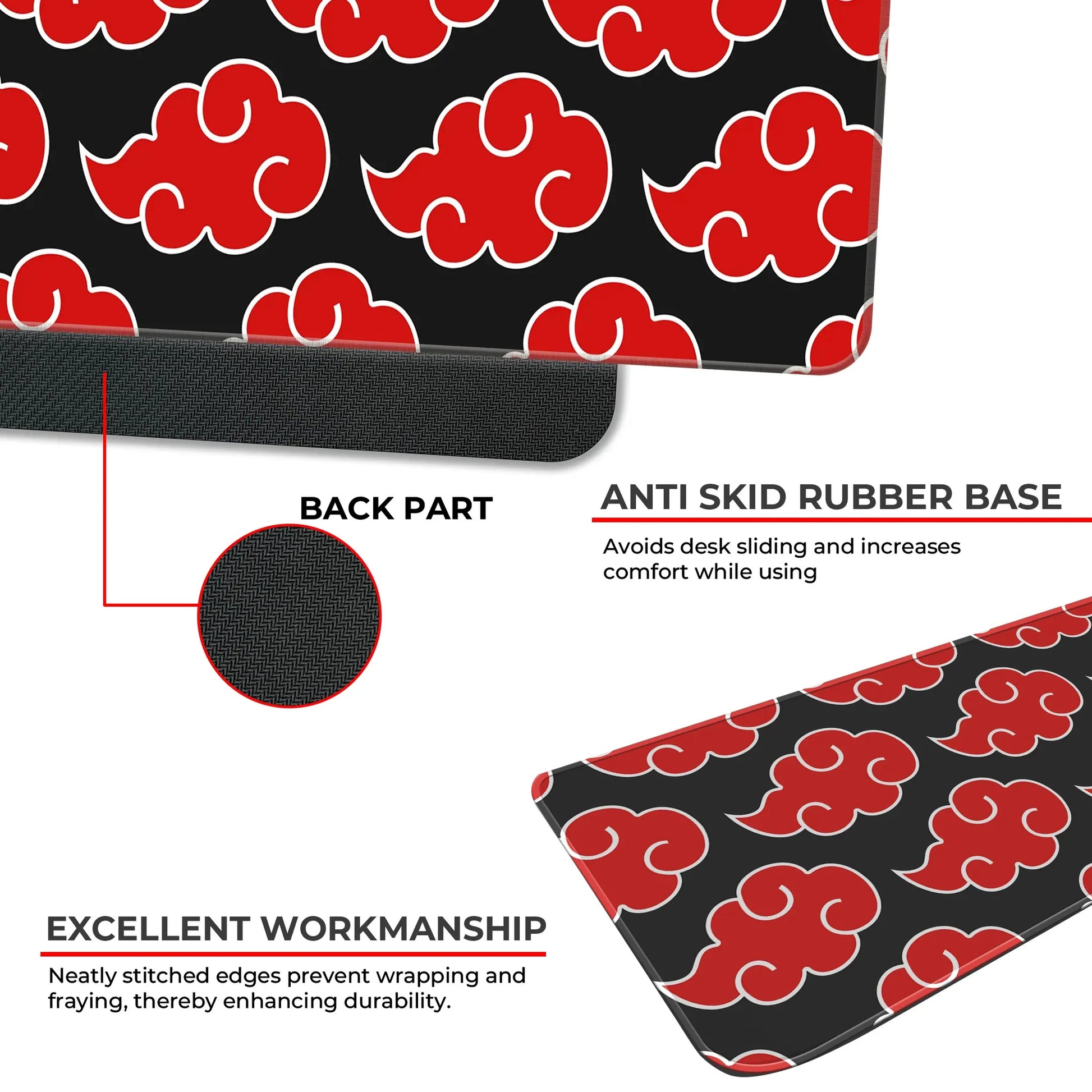 Naruto - Akatsuki Cryst - E-XL Mousepad image 2