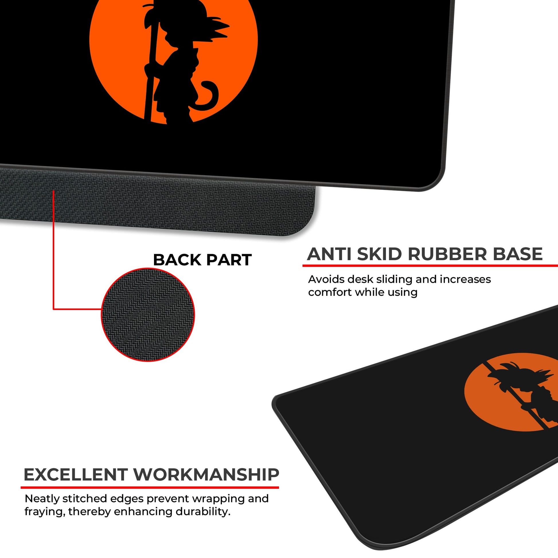 DBZ - Goku Kid - E-XL Mousepad image 2