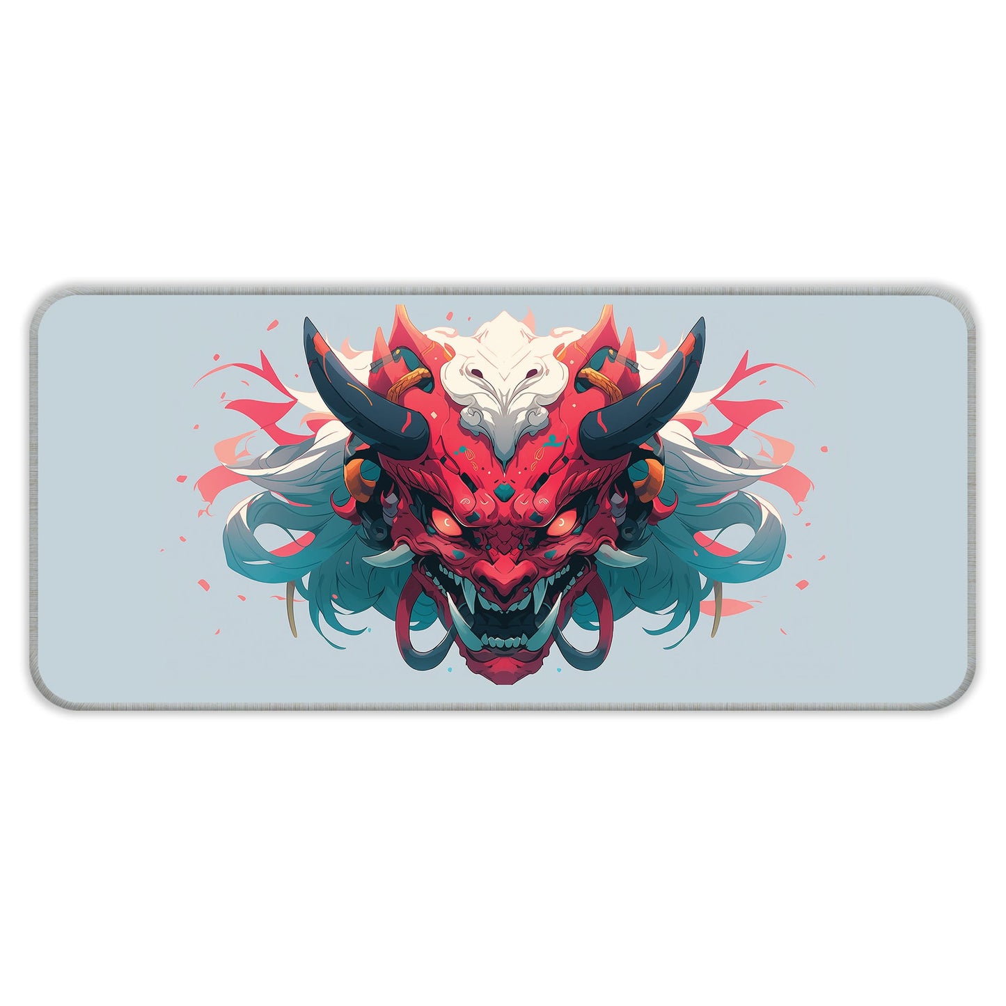 Oni Mask - Light - E-XL Mousepad image 0