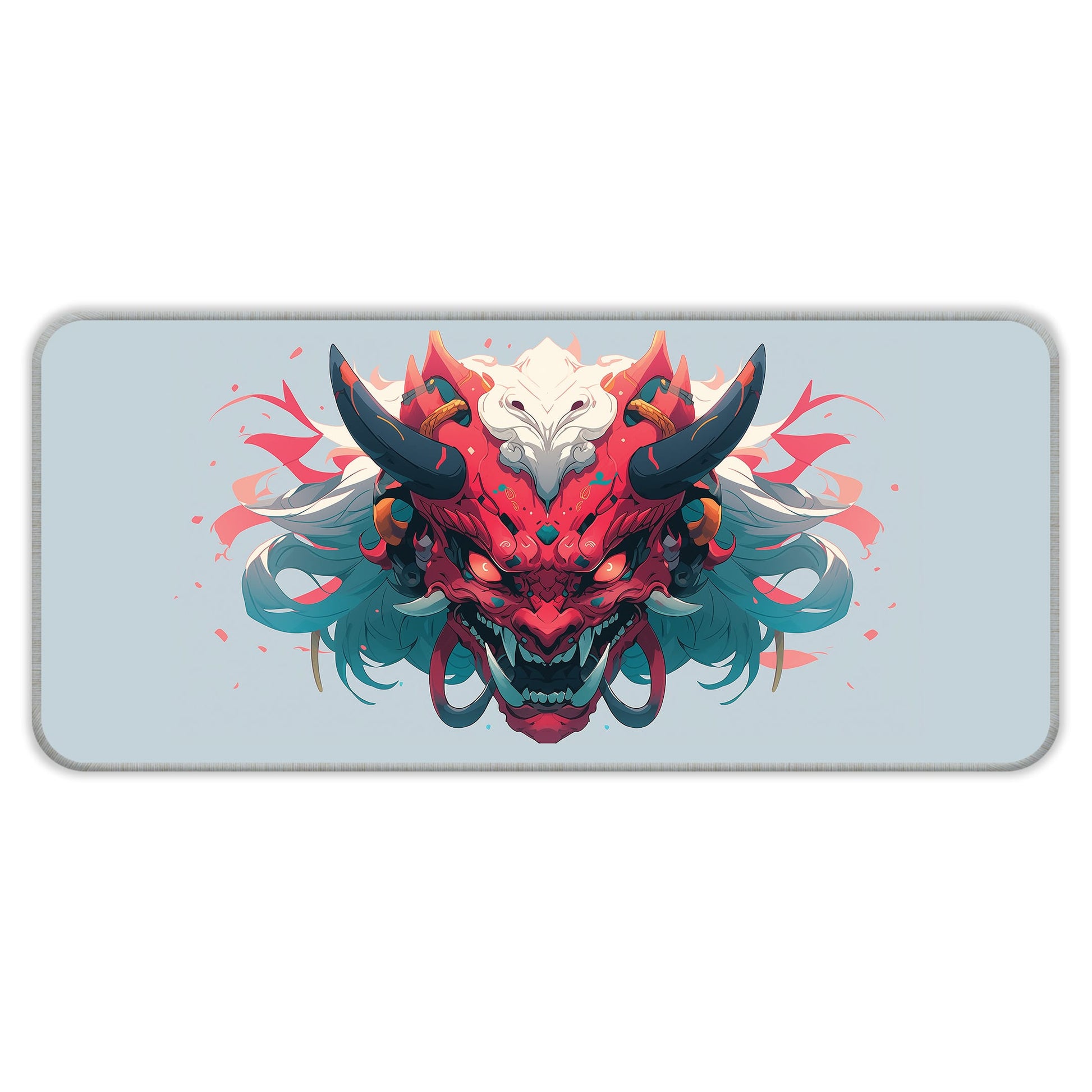 Oni Mask - Light - E-XL Mousepad image 0