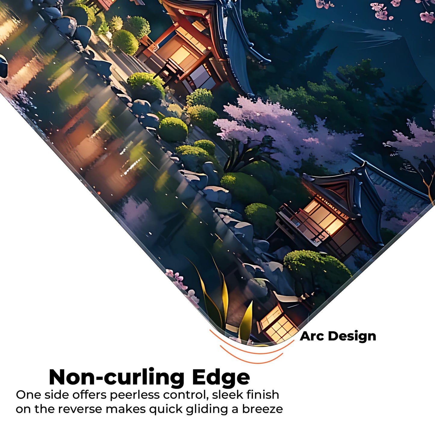 Japanese Festive Night - E-XL Mousepad image 4