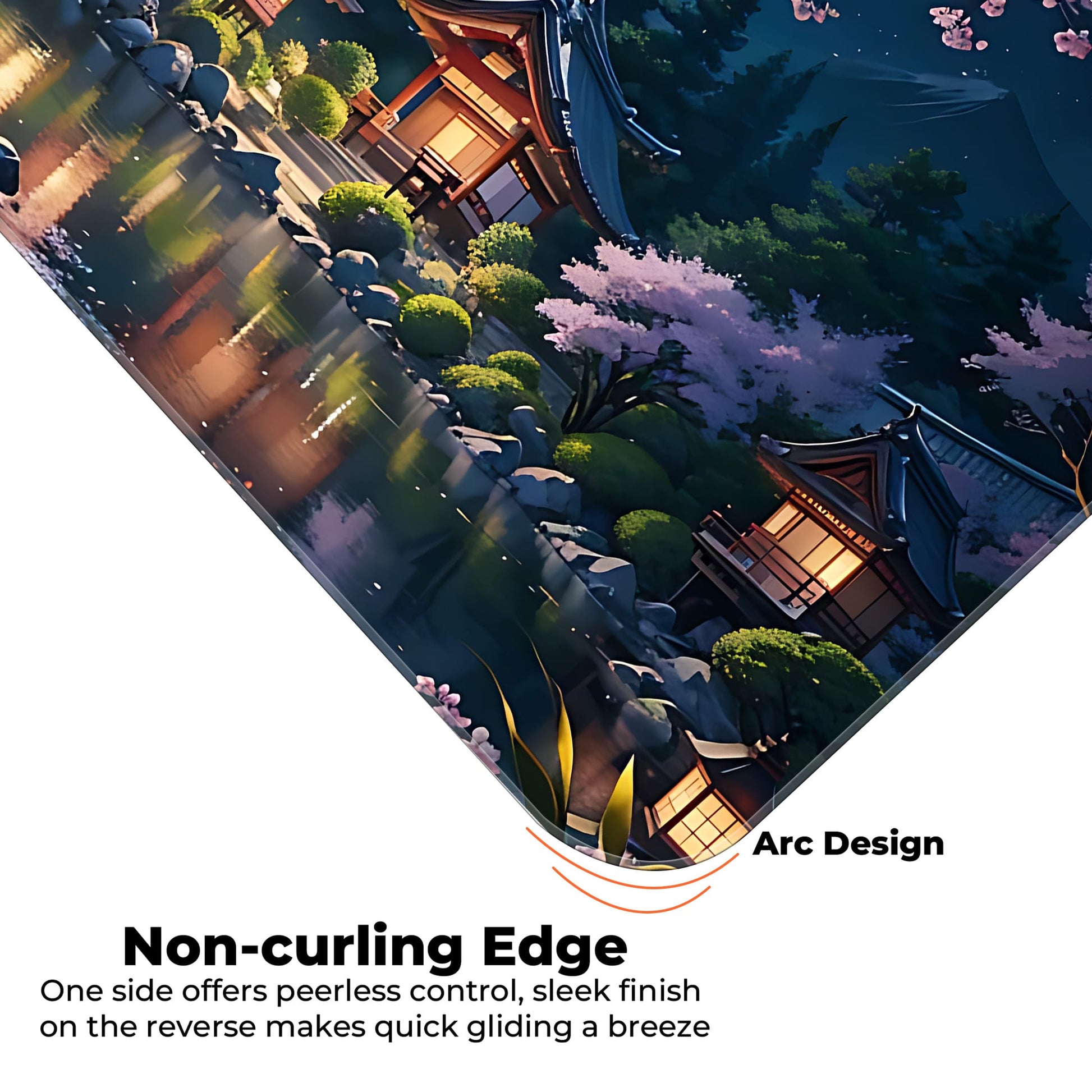 Japanese Festive Night - E-XL Mousepad image 4