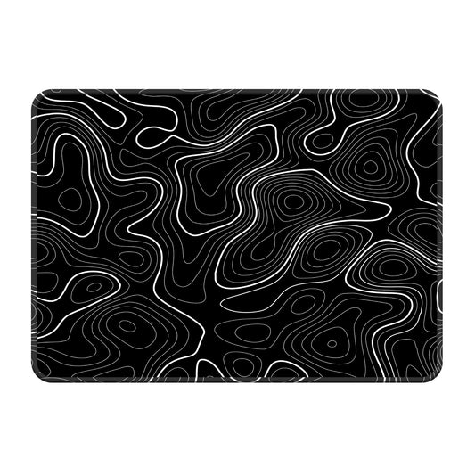 Black Topography - S Size Mousepad image 0