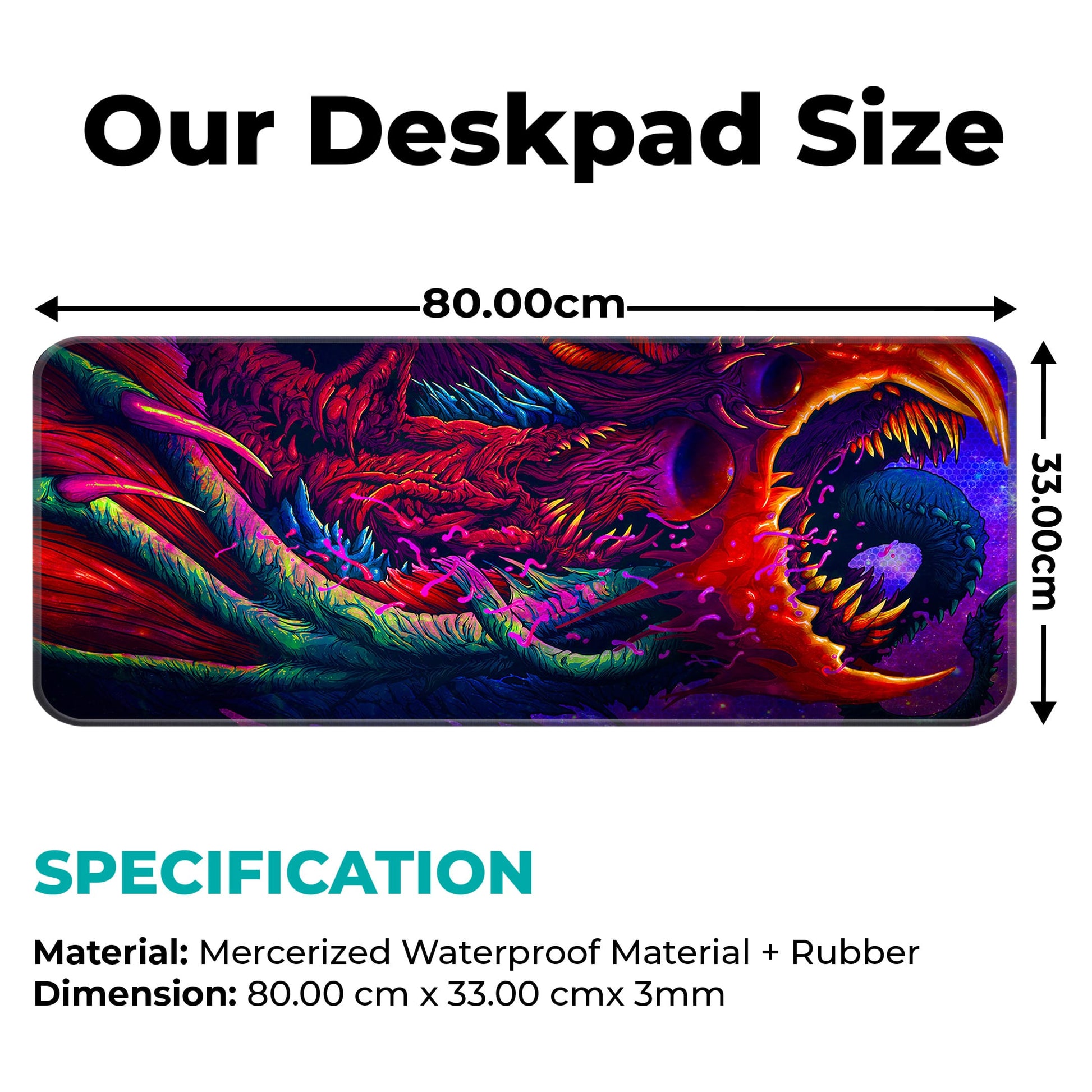 Hyperbeast - III - E-XL Mousepad image 1