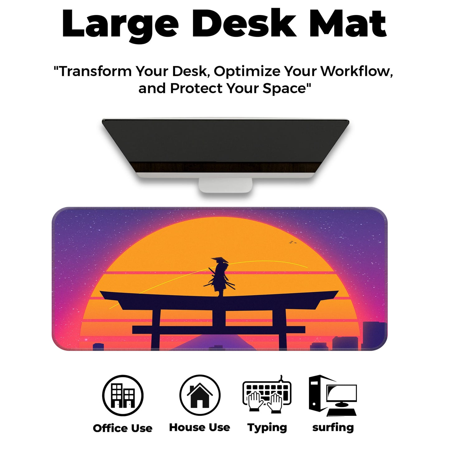 Tori Gate Abstract - E-XL Mousepad image 5