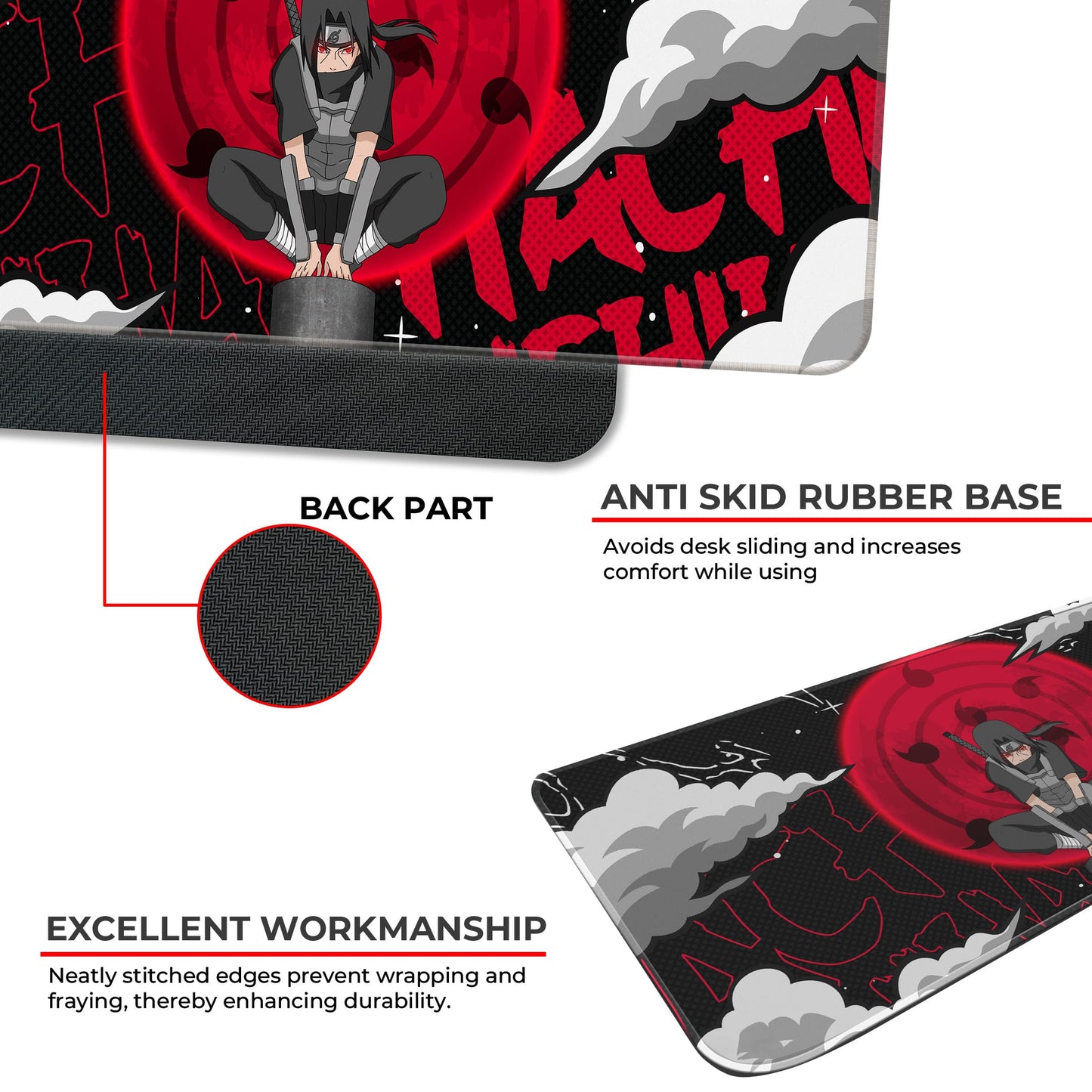 Itachi Uchiha - E-XL Mousepad image 2