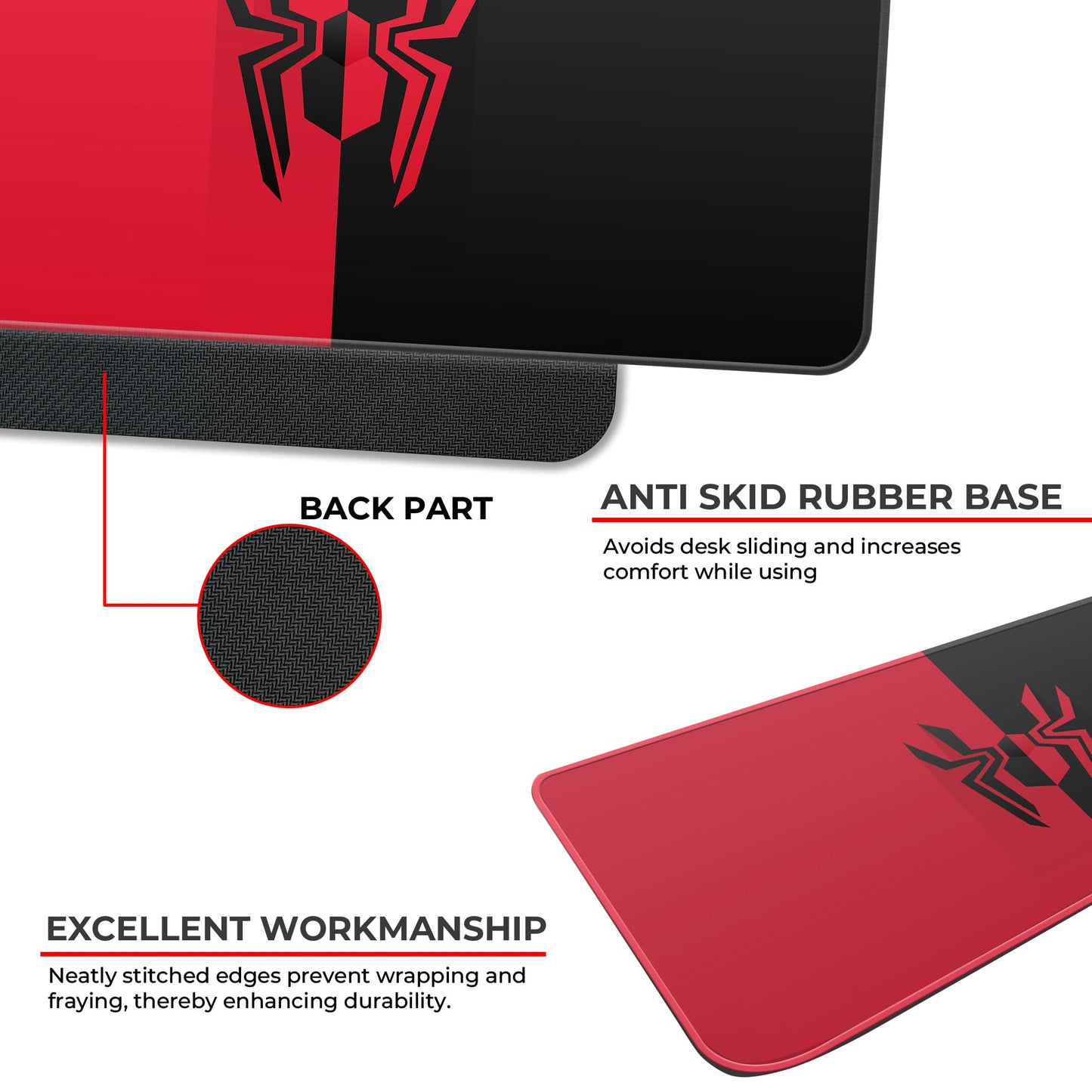 Spiderman Logo - E-XL Mousepad image 2