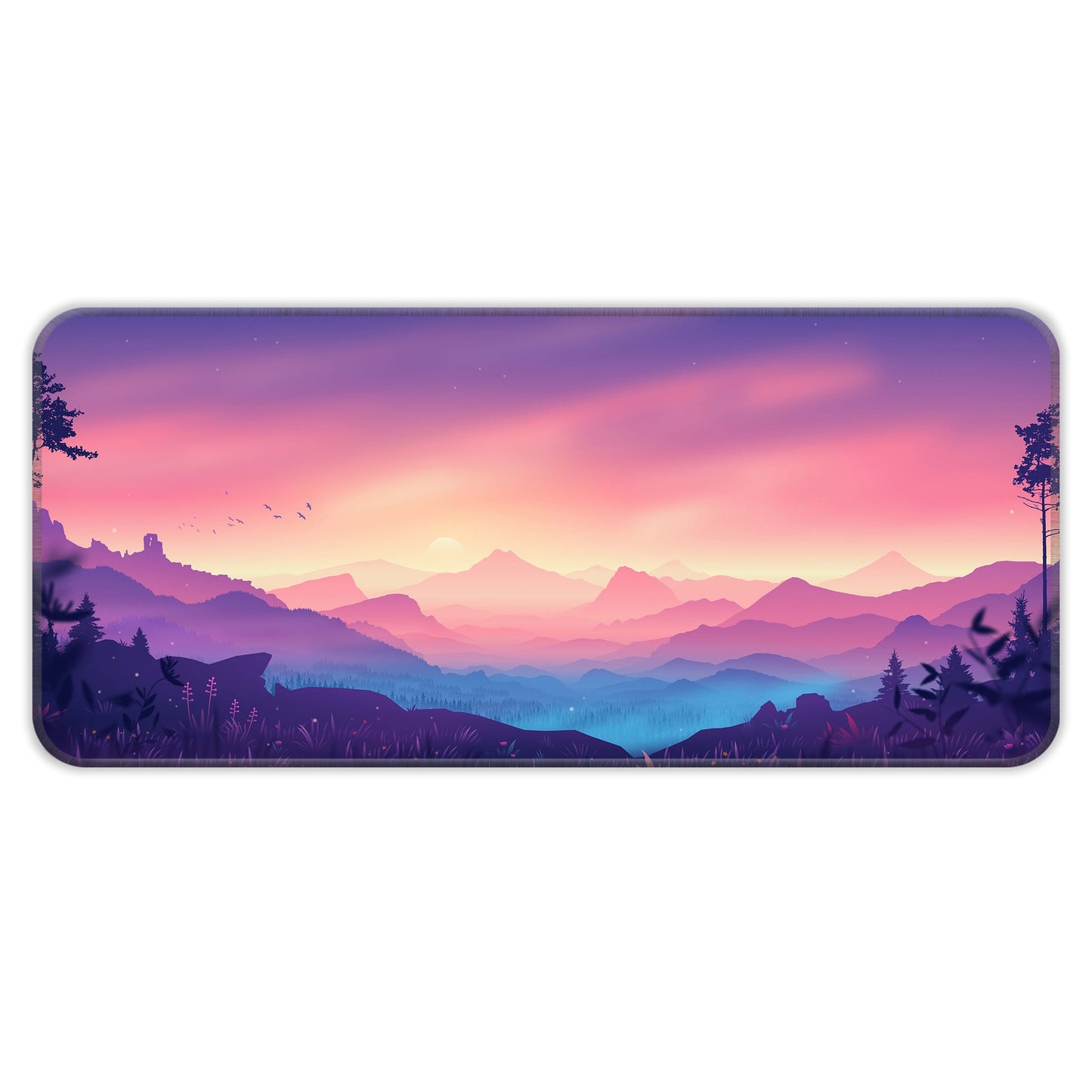 Mountains Subtle - E-XL Mousepad image 0