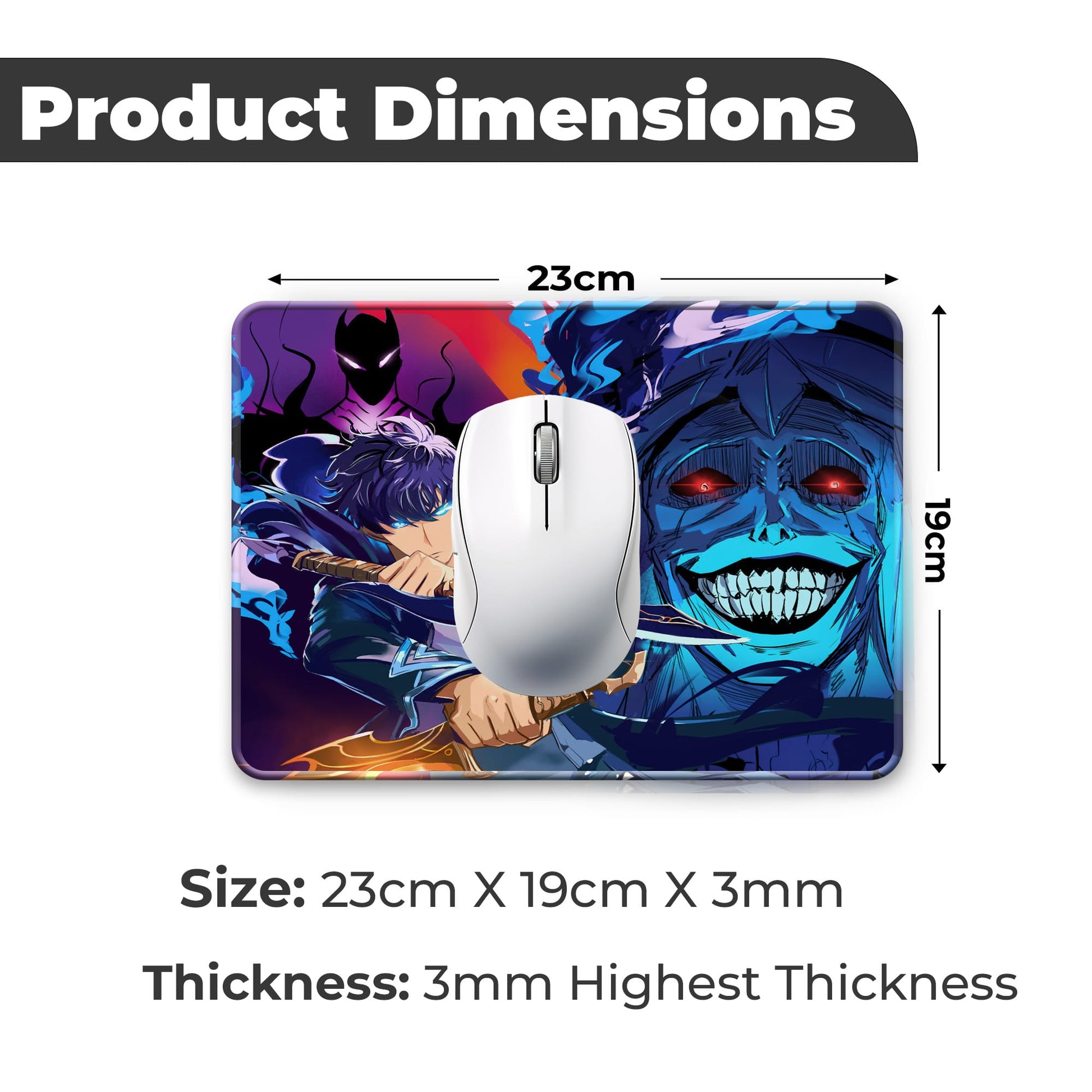 Solo Levelling - S Size Mousepad image 1