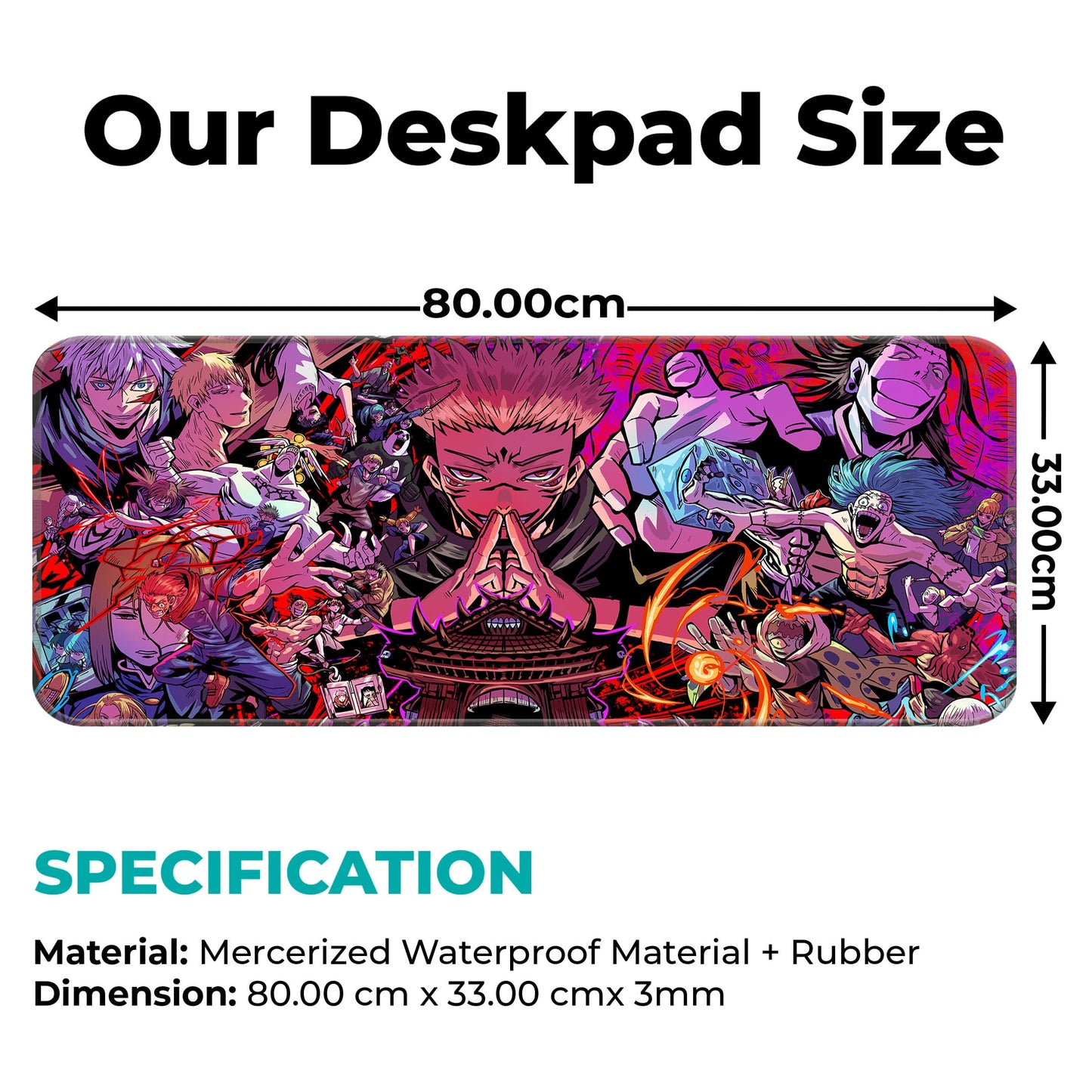 Jujutsu Kaisen - E-XL Mousepad image 1