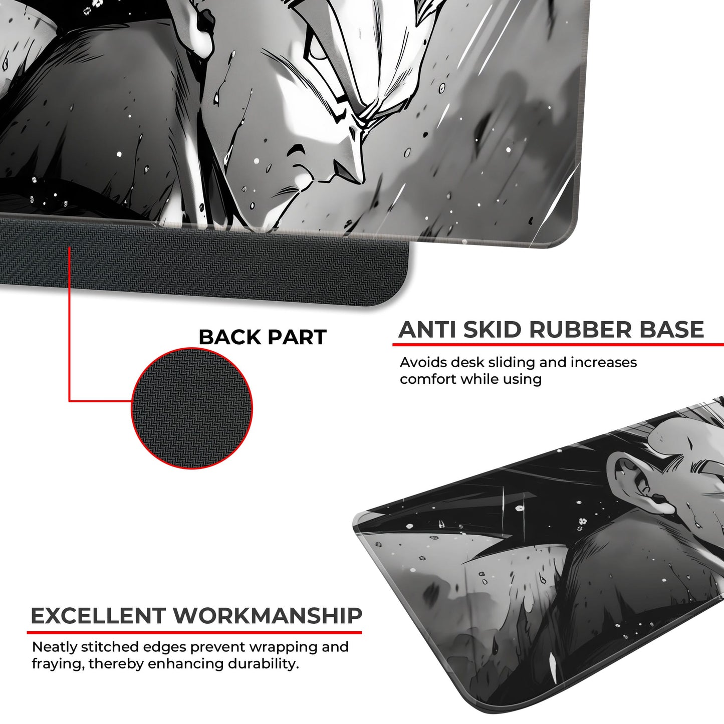 DBZ - Vegeta - E-XL Mousepad image 2