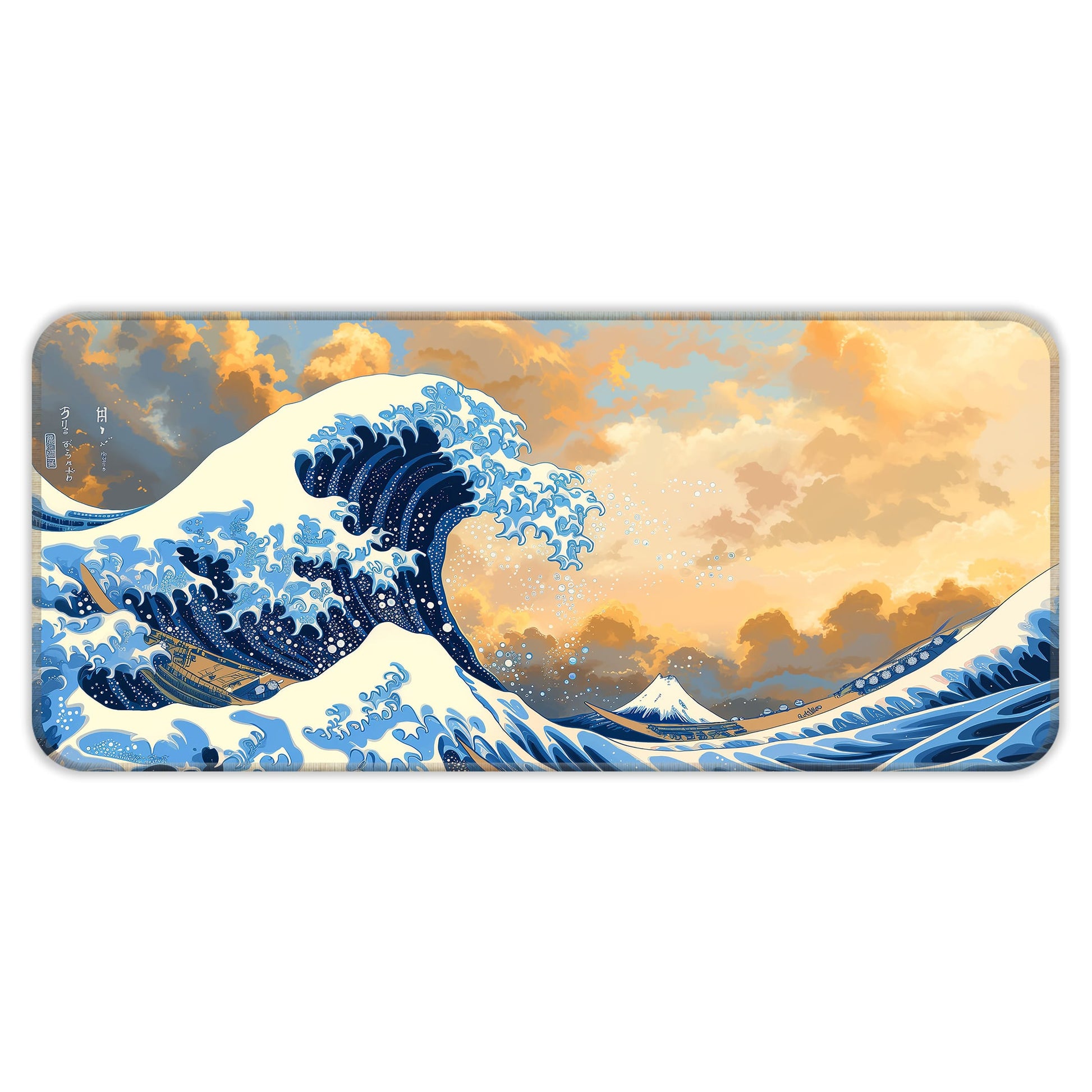 Sea Waves Abstract - E-XL Mousepad image 0