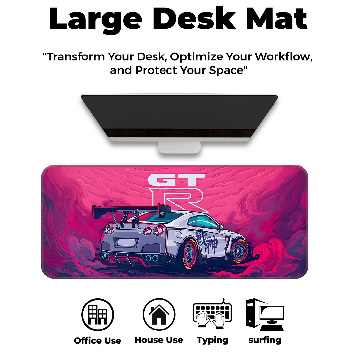 Nissan GTR - E-XL Mousepad image 5