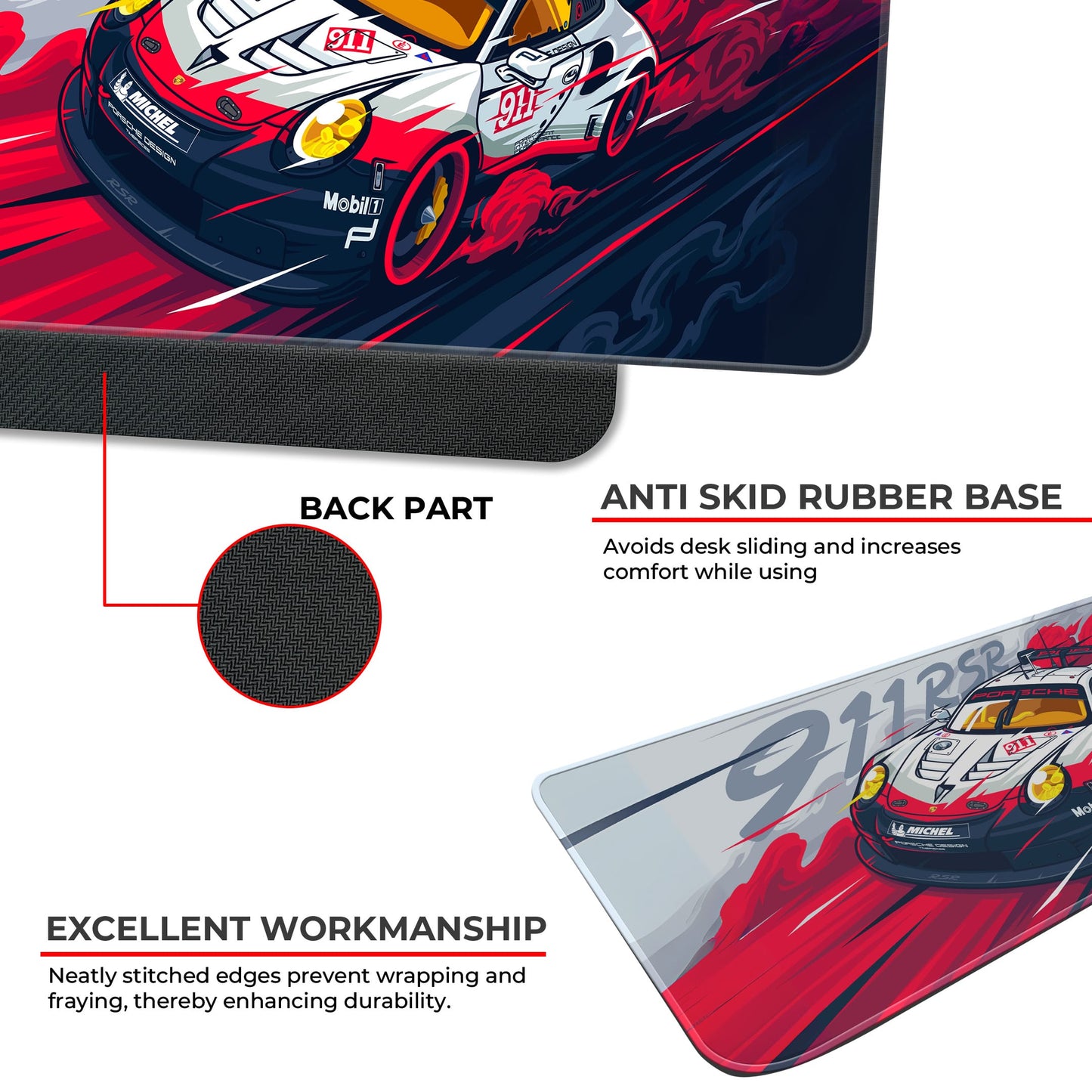 Porshe 911 - E-XL Mousepad image 2