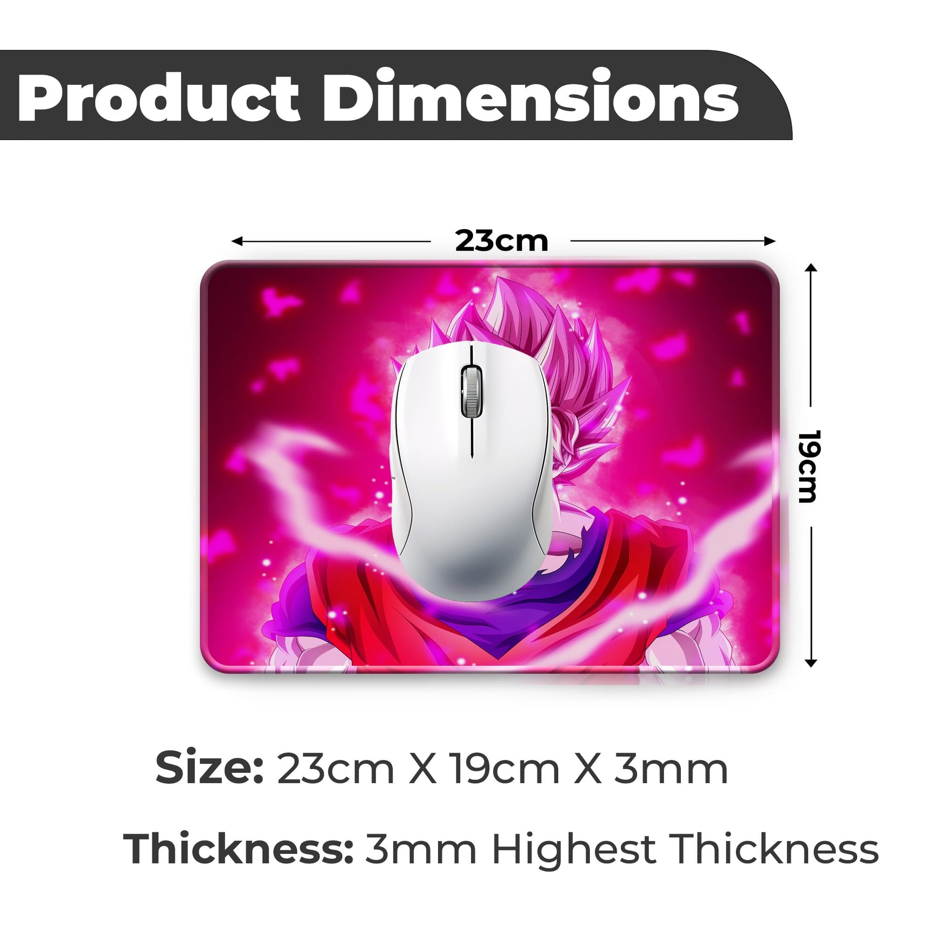 Goku  - S Size Mousepad image 1