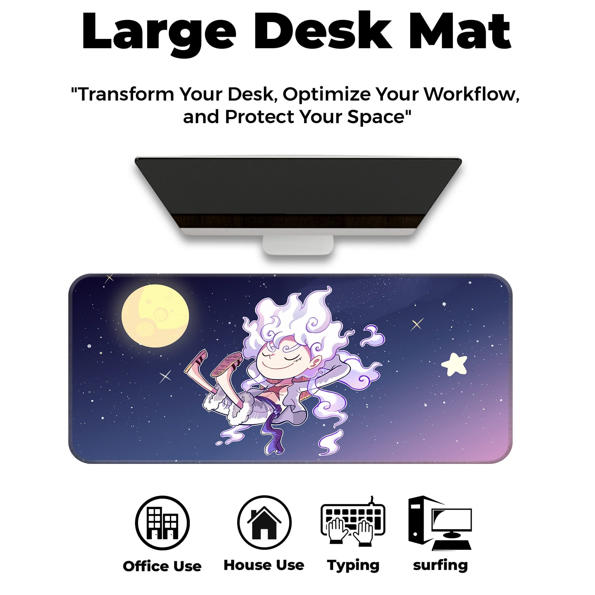 Kid Luffy - E-XL Mousepad image 5