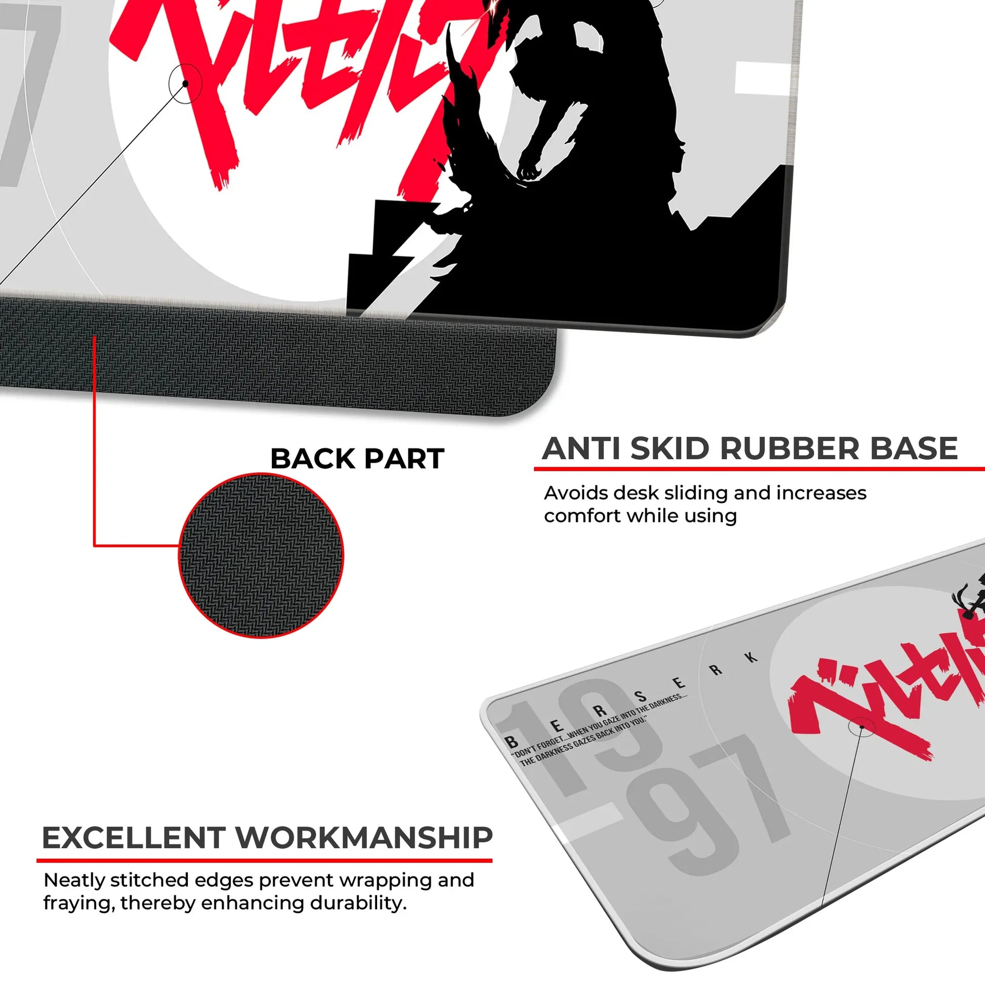 Berserk - Light - E-XL Mousepad image 2