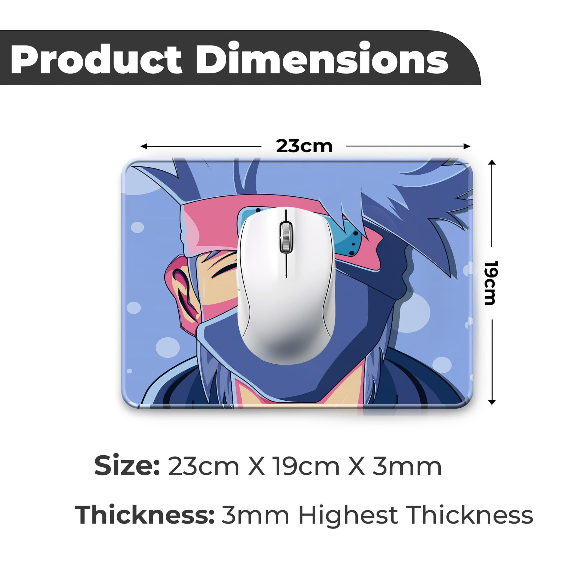 Kakashi - S Size Mousepad image 1